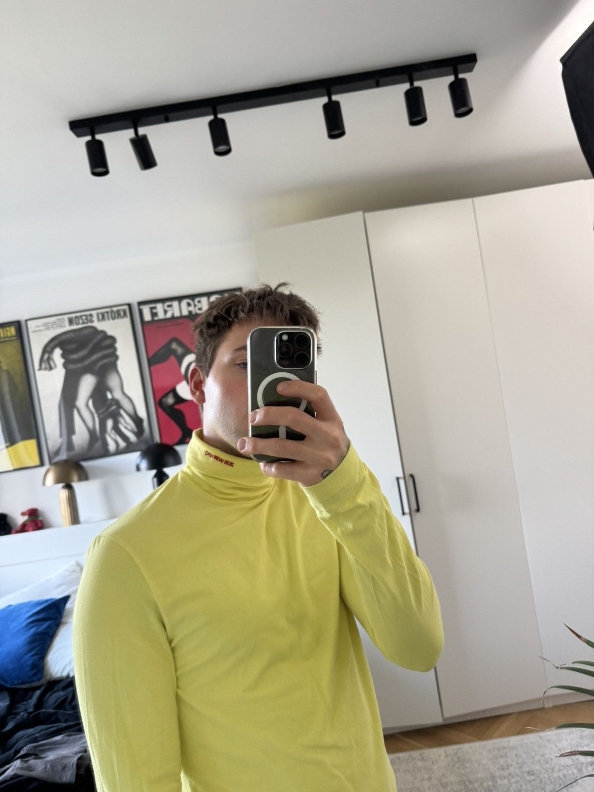 Calvin Klein 205W39NYC Raf Simons for Calvin Klein 205W39NYC Unisex Rib Turtleneck Size US L / EU 52-54 / 3 - 4 Thumbnail