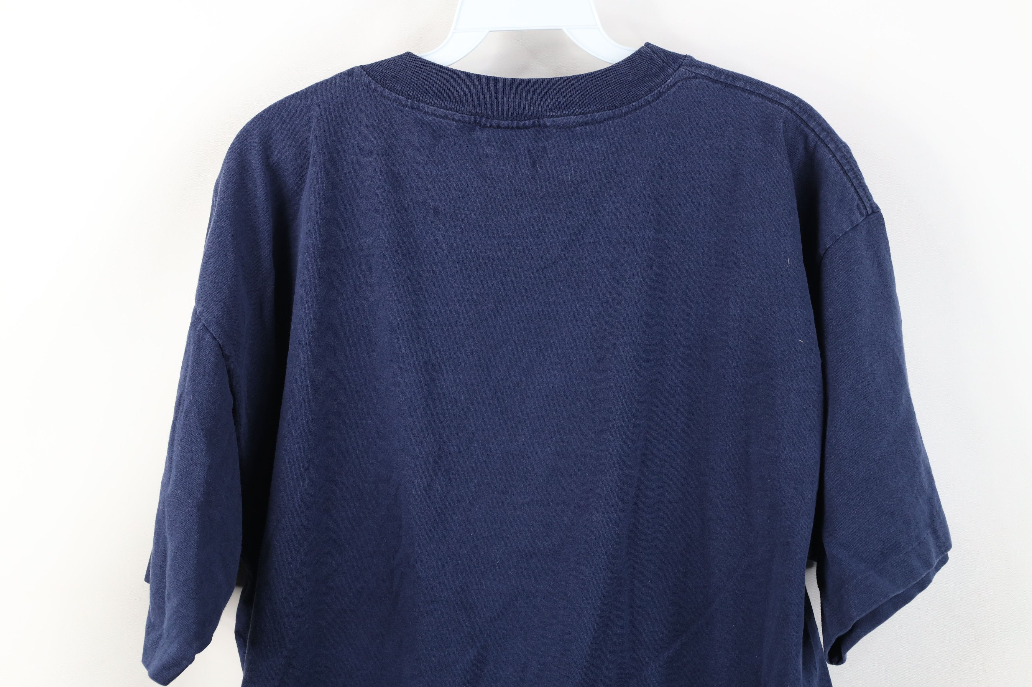 Vintage Vintage 90s Sesame Street Spell Out Elmo Muppet T-Shirt Blue Size US L / EU 52-54 / 3 - 13 Thumbnail