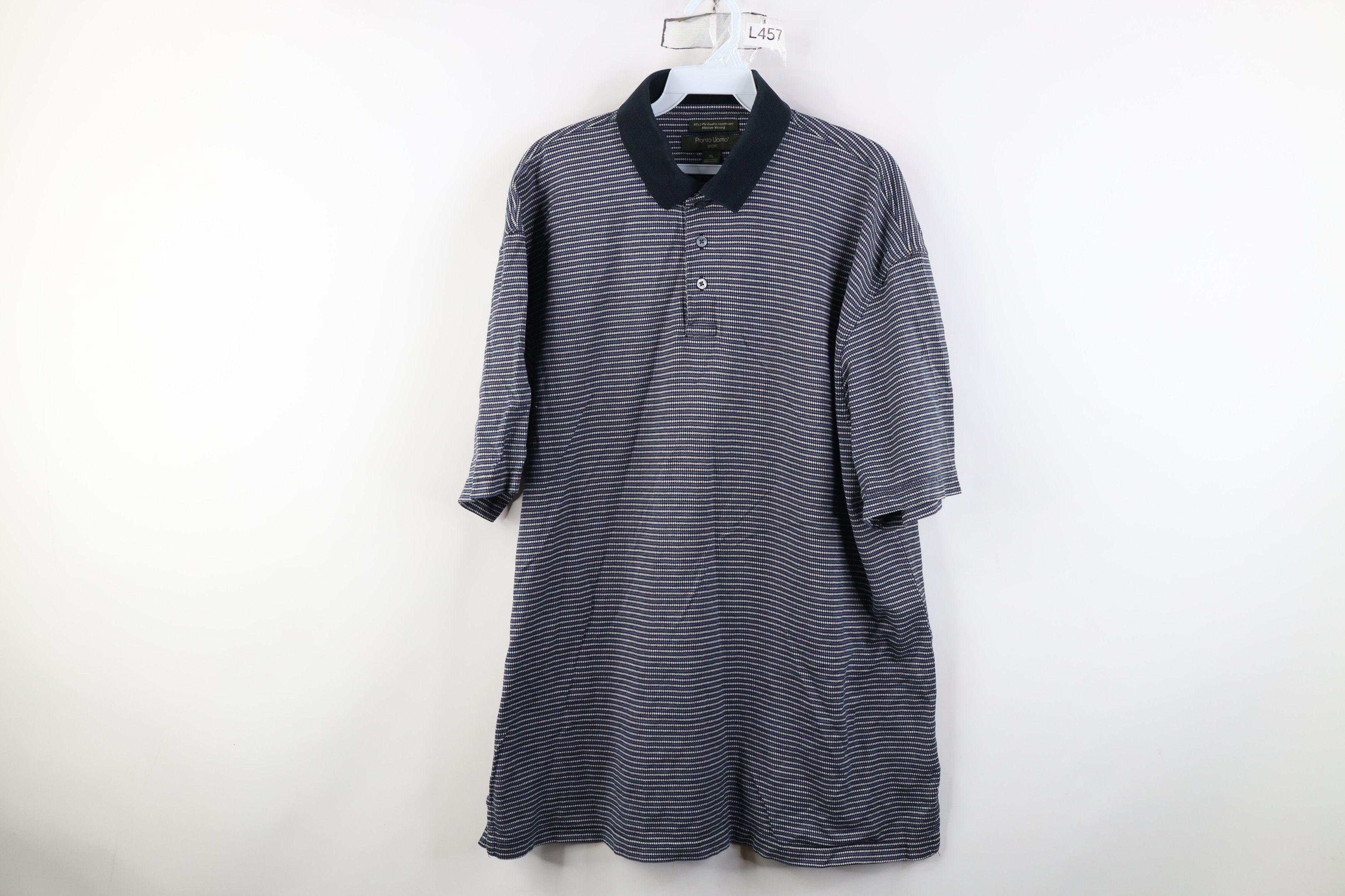 Vintage Vintage 90s Streetwear Knit Collared Golf Polo Shirt Size US XL / EU 56 / 4 - 1 Thumbnail