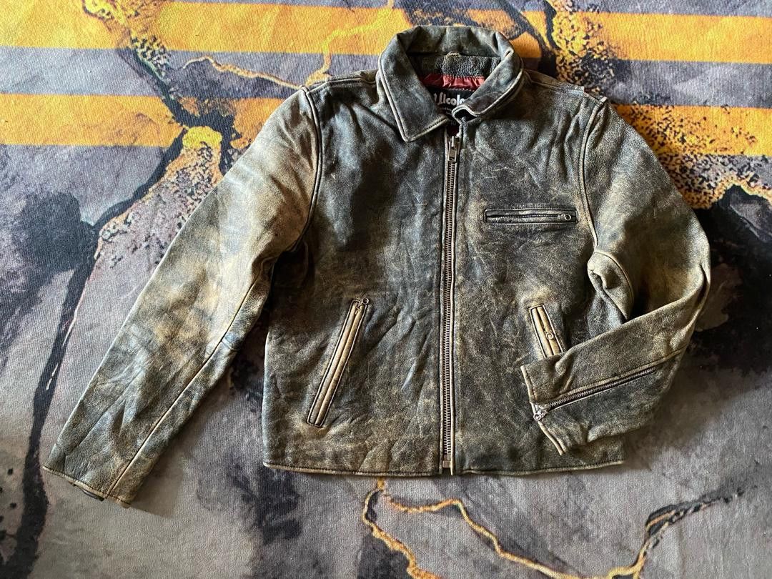 Japanese Brand 🔥 Rare Design 🔥 Ulcolow Leather Jacket Size US S / EU 44-46 / 1 - 3 Thumbnail