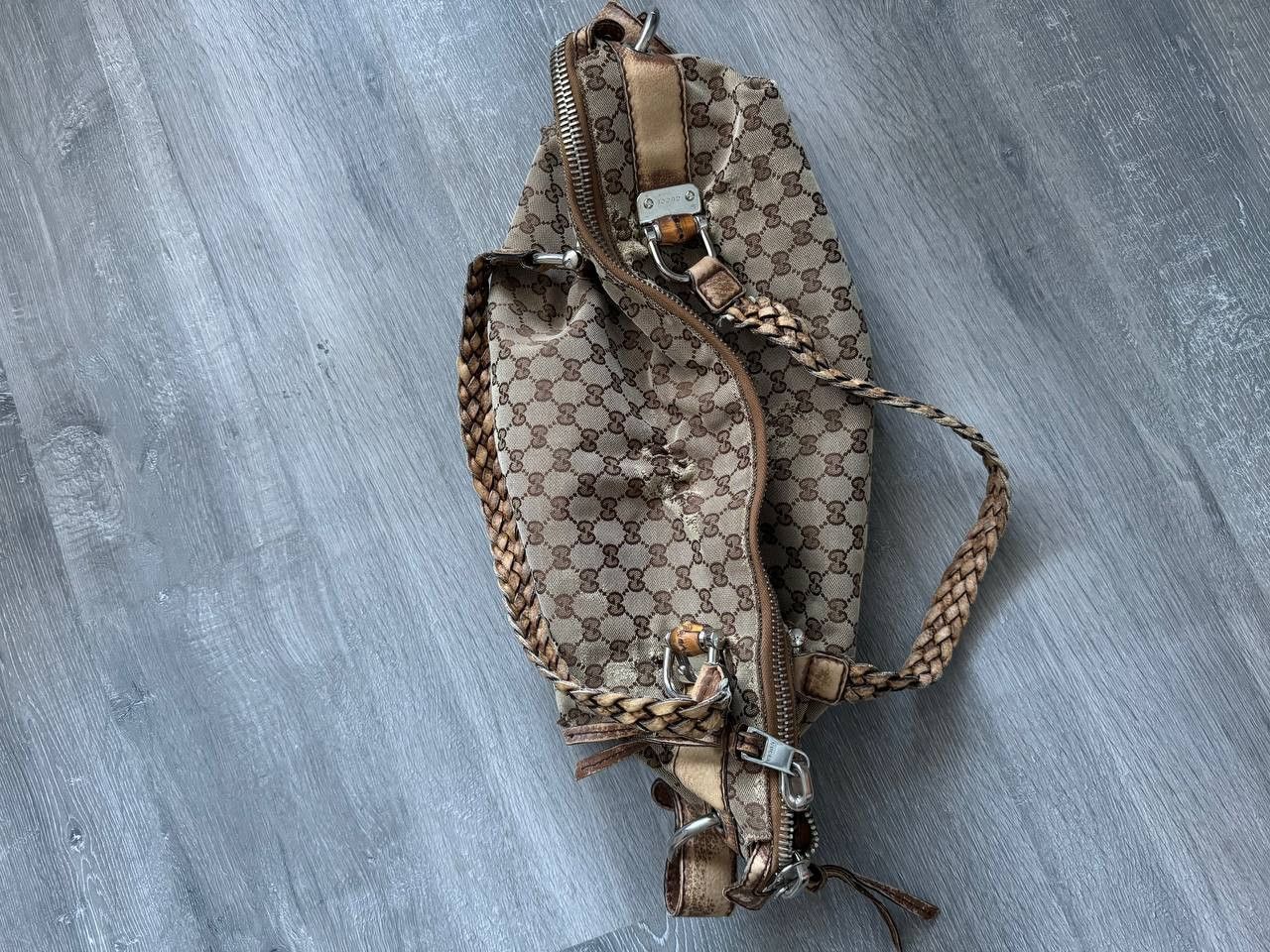 Gucci Gucci monogram canva bag brown Size ONE SIZE - 12 Thumbnail