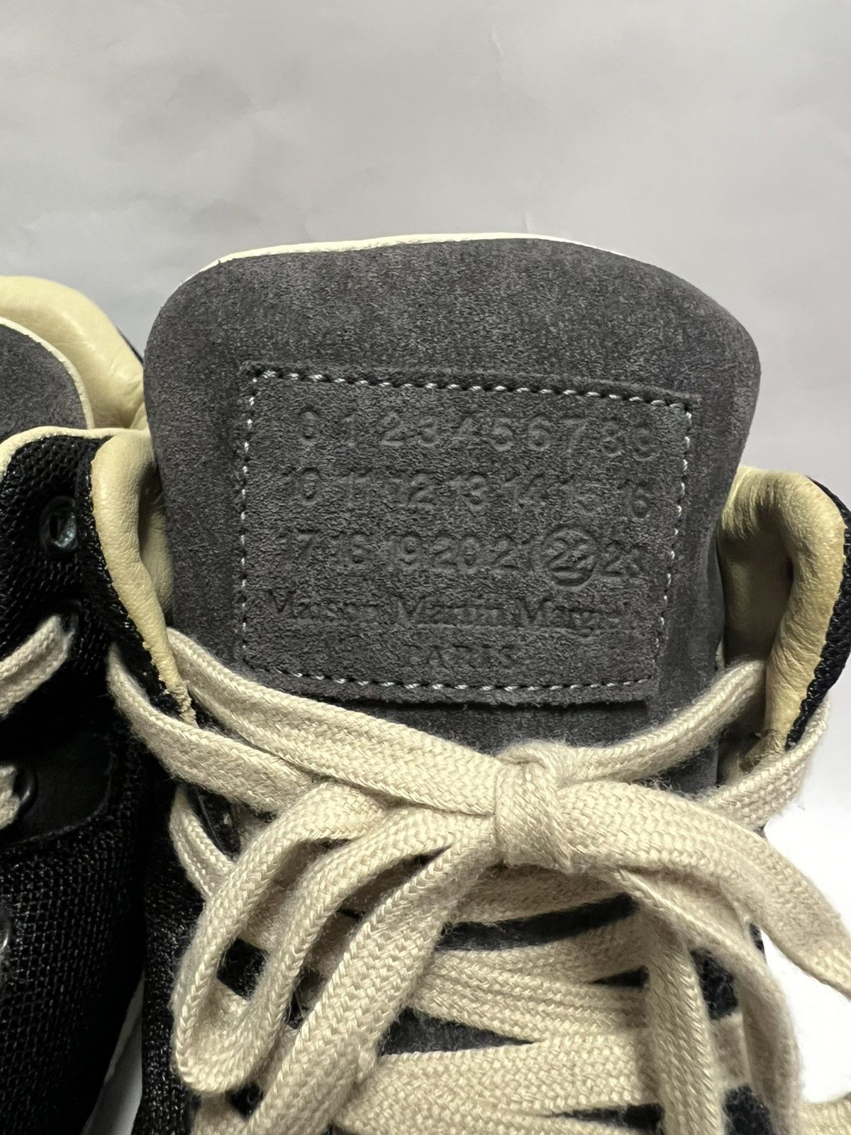 Maison Margiela Maison Margiela - F/W 13’ - High-Top Sneaker Navy Size US 8.5 / EU 41-42 - 12 Thumbnail