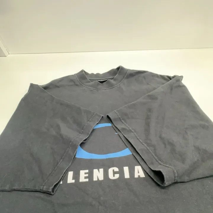 Balenciaga Balenciaga Logo Print Short Sleeve T-Shirt 0079-2507 Size US L / EU 52-54 / 3 - 6 Thumbnail