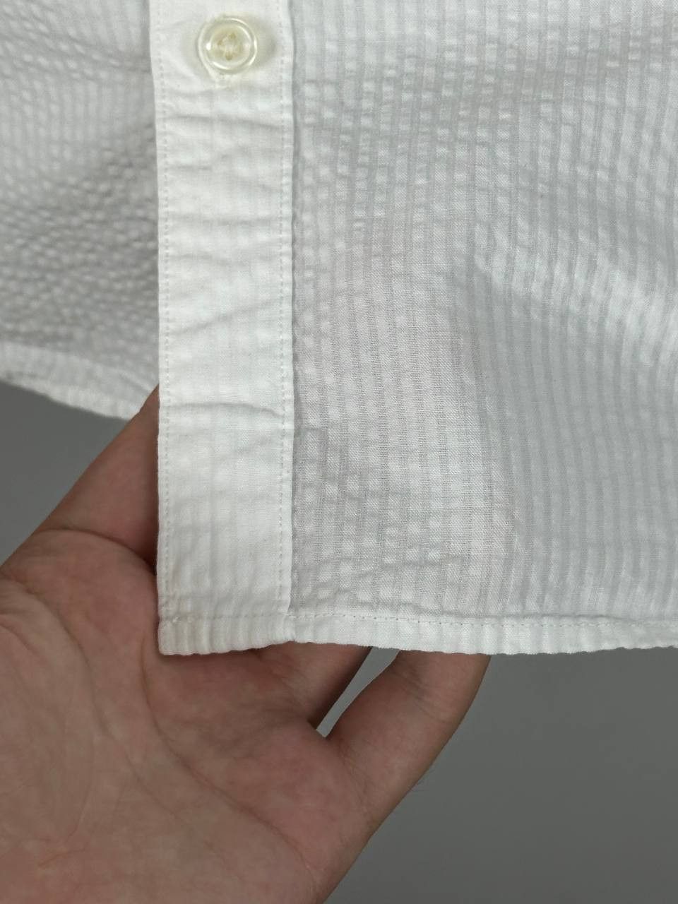 Muji Muji Japan Summer Shirt Button-Up Short Sleeve Size US L / EU 52-54 / 3 - 7 Thumbnail