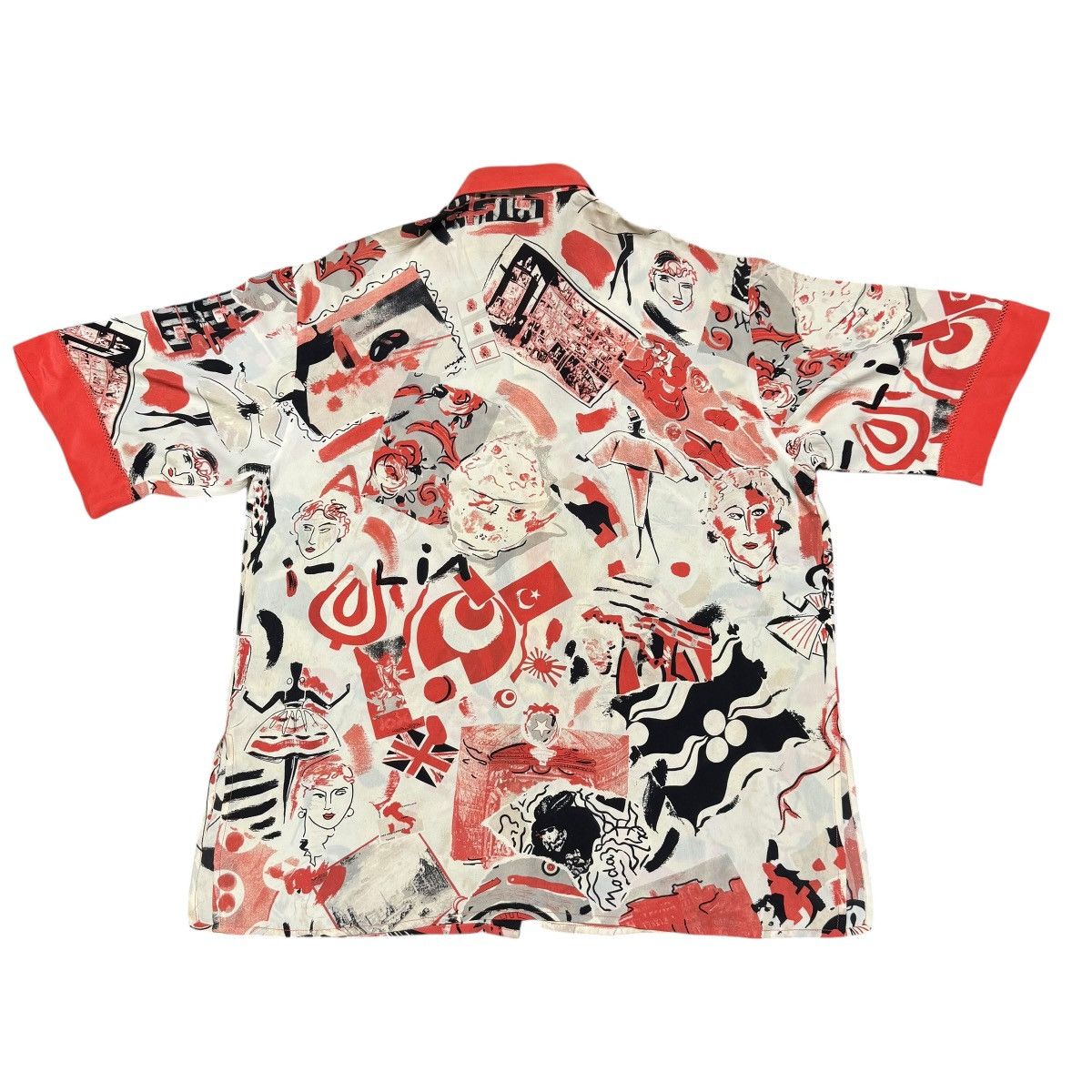 Fendi Vintage Fendi Silk Printed Shirt Giulietta El Romeo Size US L / EU 52-54 / 3 - 10 Thumbnail