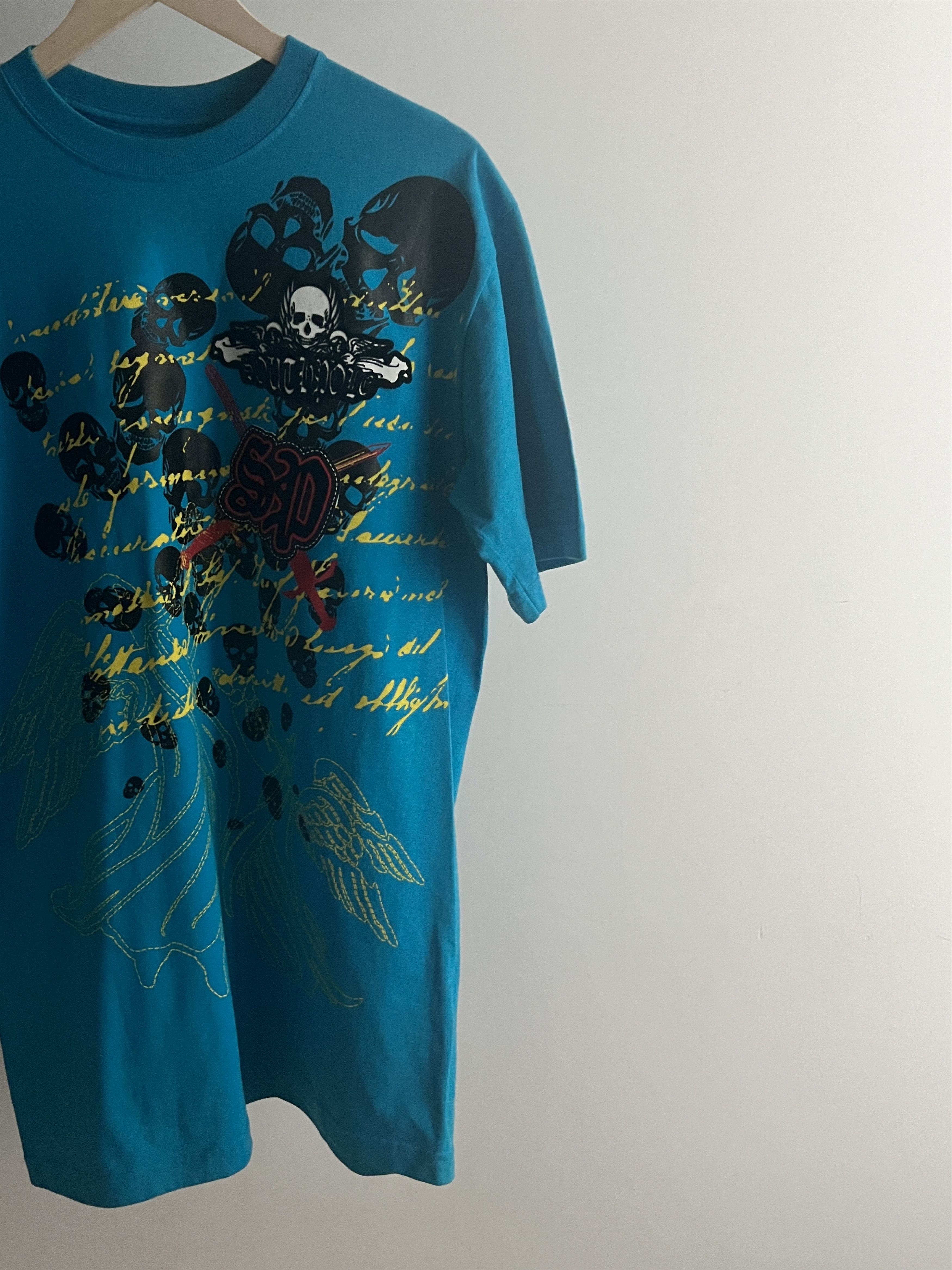 Enyce × Southpole × Vintage South Pole Graphic Skull Enyce Y2K USA T Shirt Vintage Size US M / EU 48-50 / 2 - 2 Thumbnail