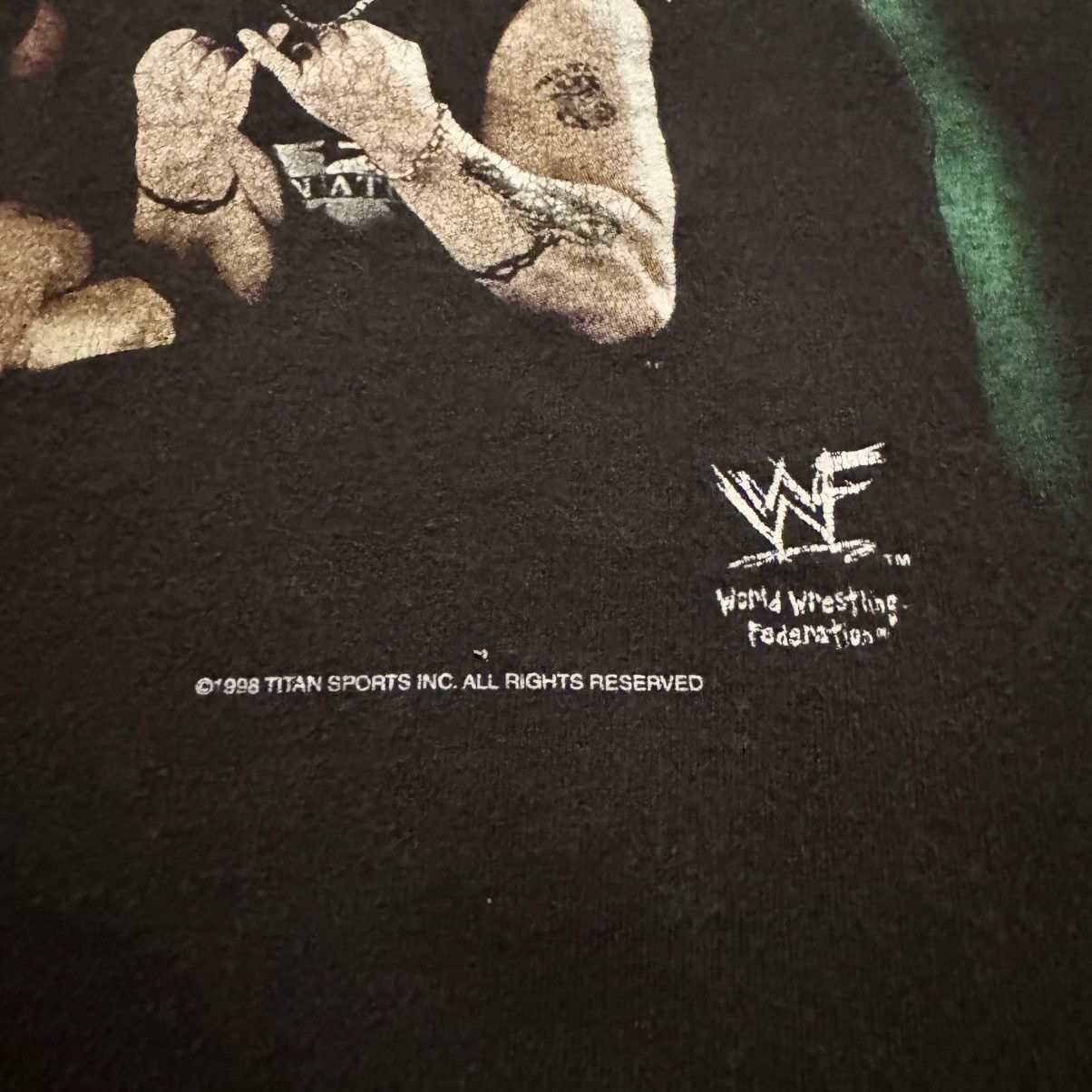WWF Vintage 1998 D-Generation X WWF Tee Size US XL / EU 56 / 4 - 5 Thumbnail