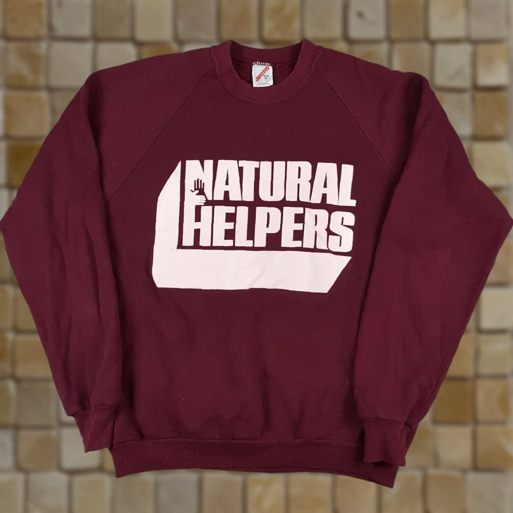 Jerzees VINTAGE Jerzees Sweatshirt 90s Pullover Crewneck XL Red Men Size US XL / EU 56 / 4 - 1 Thumbnail