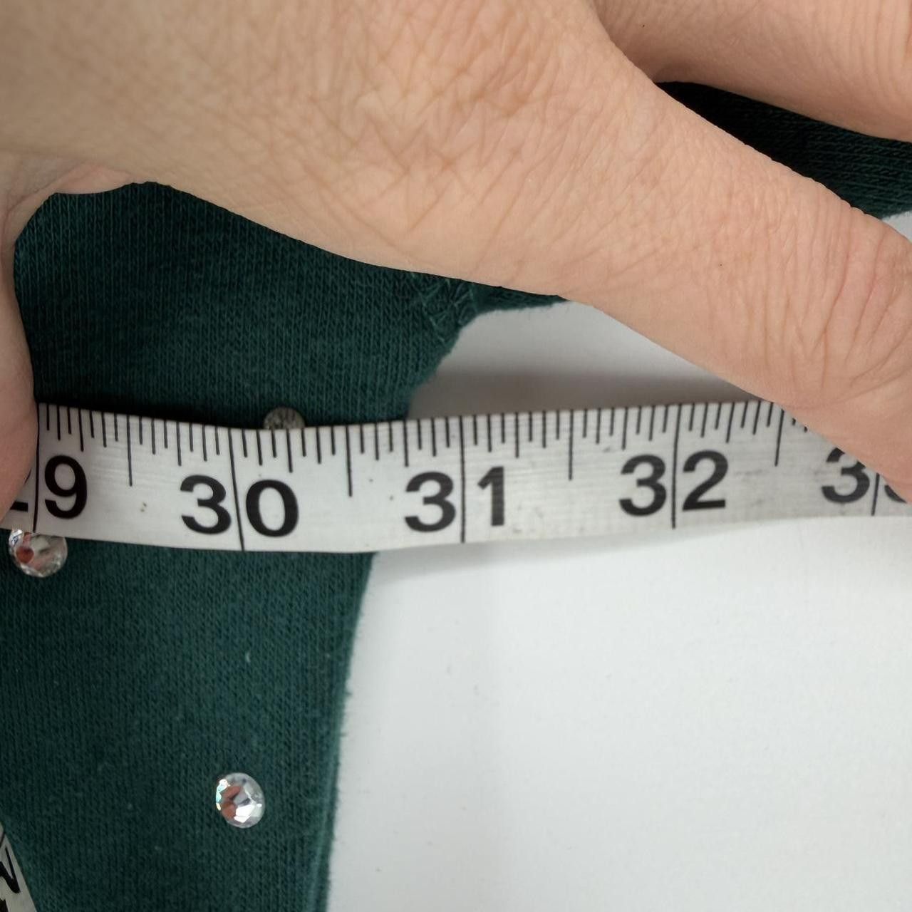 Torrid Torrid Botanical Garden Green Drop Shoulder Rhinestone Size XL / US 12-14 / IT 48-50 - 7 Thumbnail