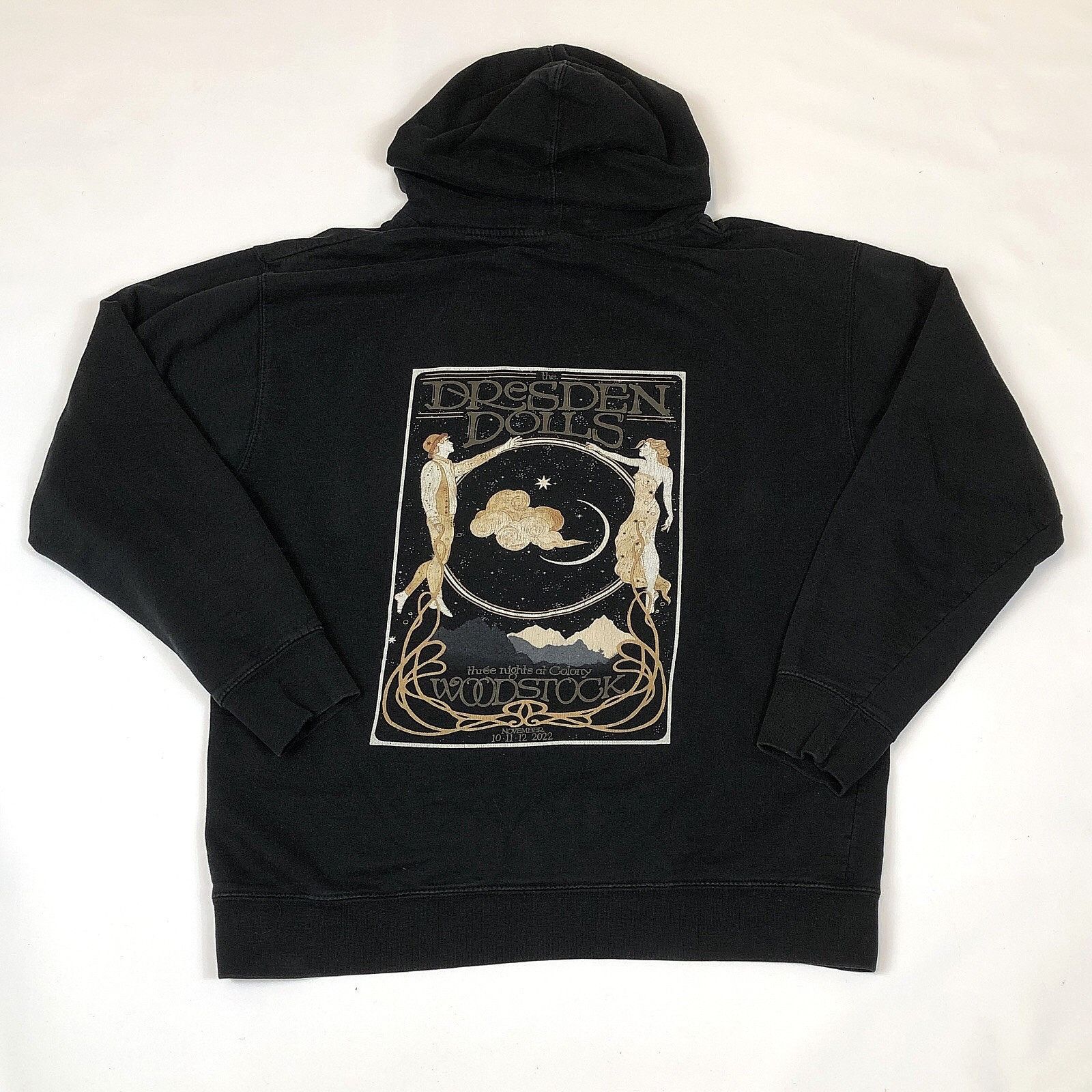 Other Dresden Dolls 2022 Three Nights Colony Woodstock Blck Hoodie Size US L / EU 52-54 / 3 - 1 Thumbnail