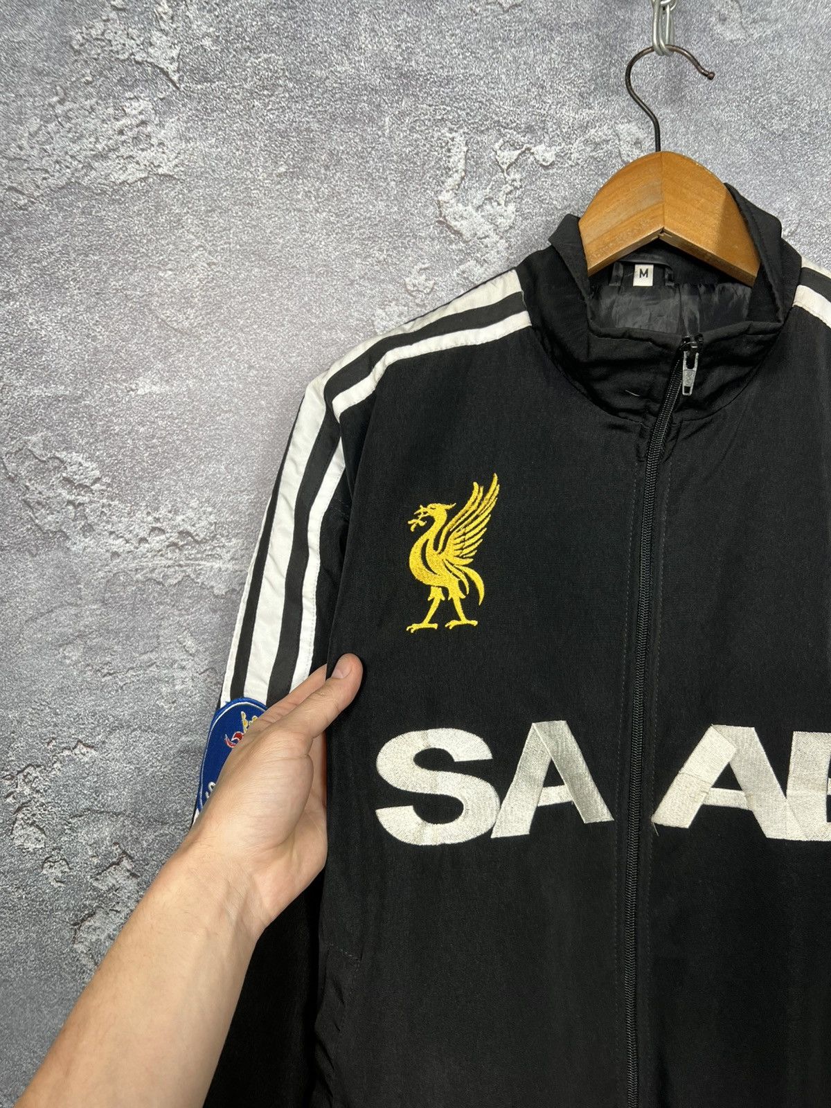 Vintage Vintage Liverpool SAAB Racing Jacket Bomber Size US M / EU 48-50 / 2 - 4 Thumbnail