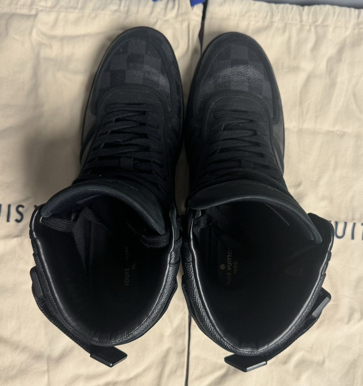 Louis Vuitton Louis Vuitton High Top Sneakers Size US 9.5 / EU 42-43 - 5 Thumbnail
