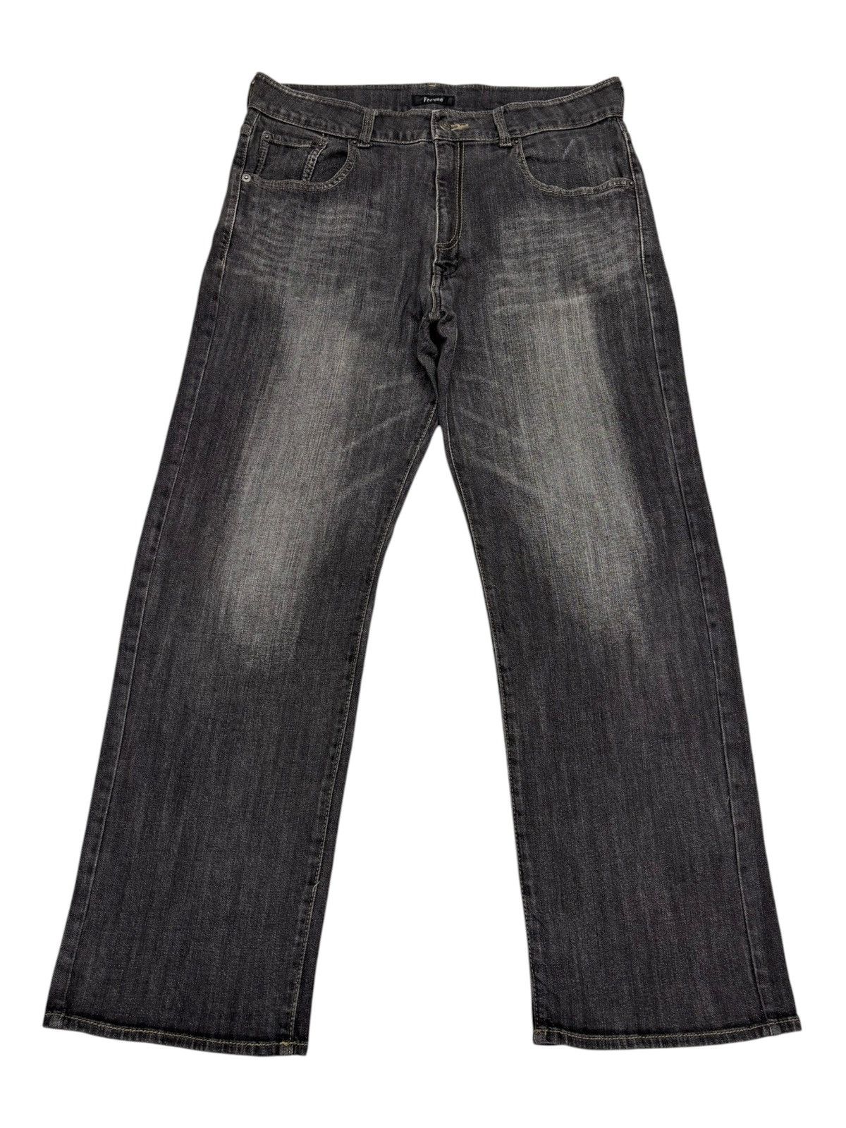Undercover Vintage Freude Baggy Black Jeans Loose Jeans Size US 34 / EU 50 - 1 Thumbnail