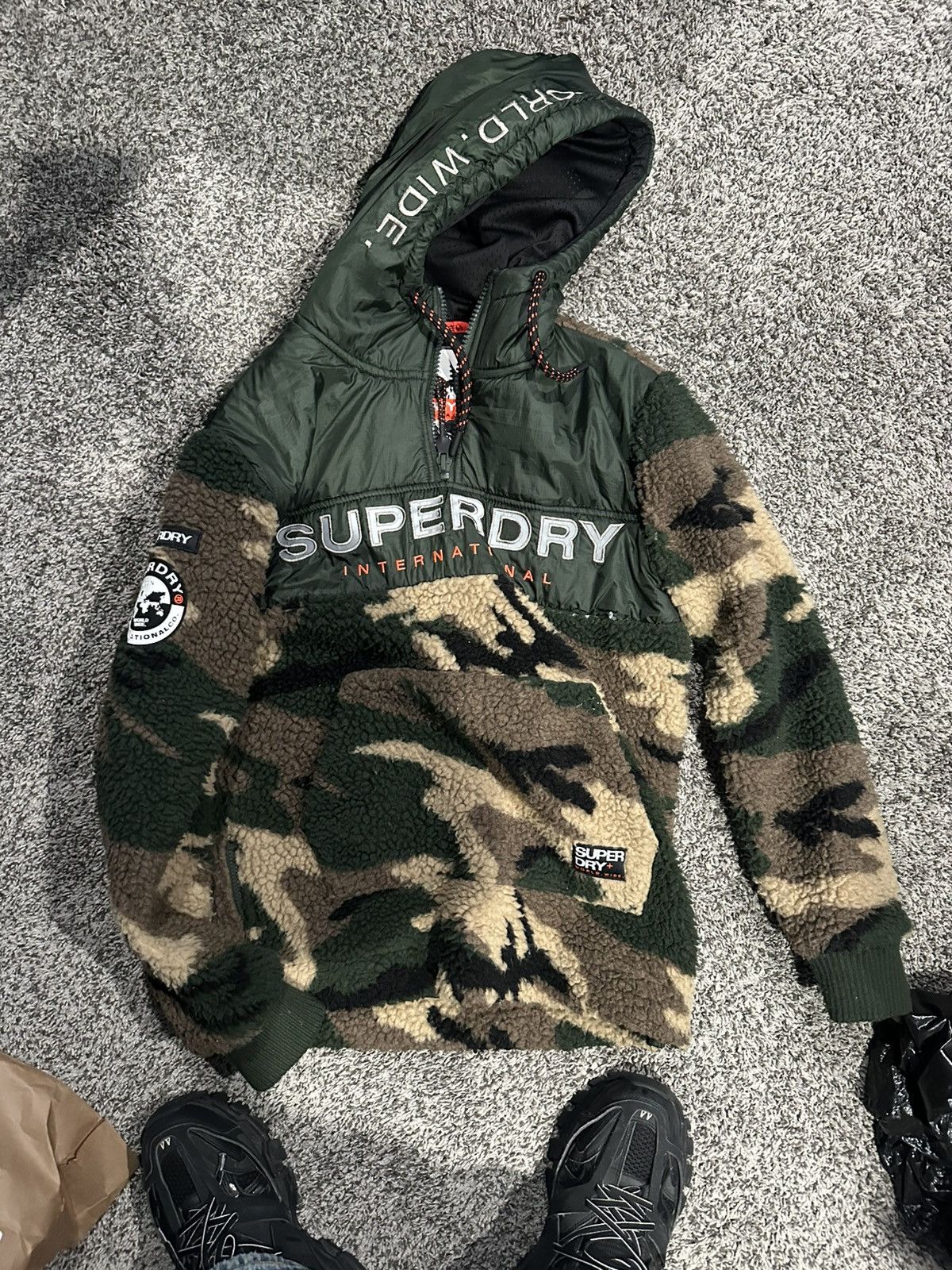 Superdry Super dry heavy sweatshirt/light jacket Size US M / EU 48-50 / 2 - 4 Thumbnail