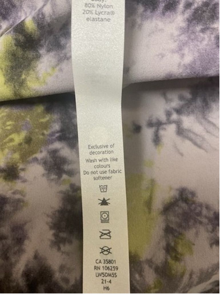 Lululemon Lululemon Align Hr Crop 27 Radial Tie Dye Leggings Women 6 Size 28" / US 6 / IT 42 - 4 Thumbnail