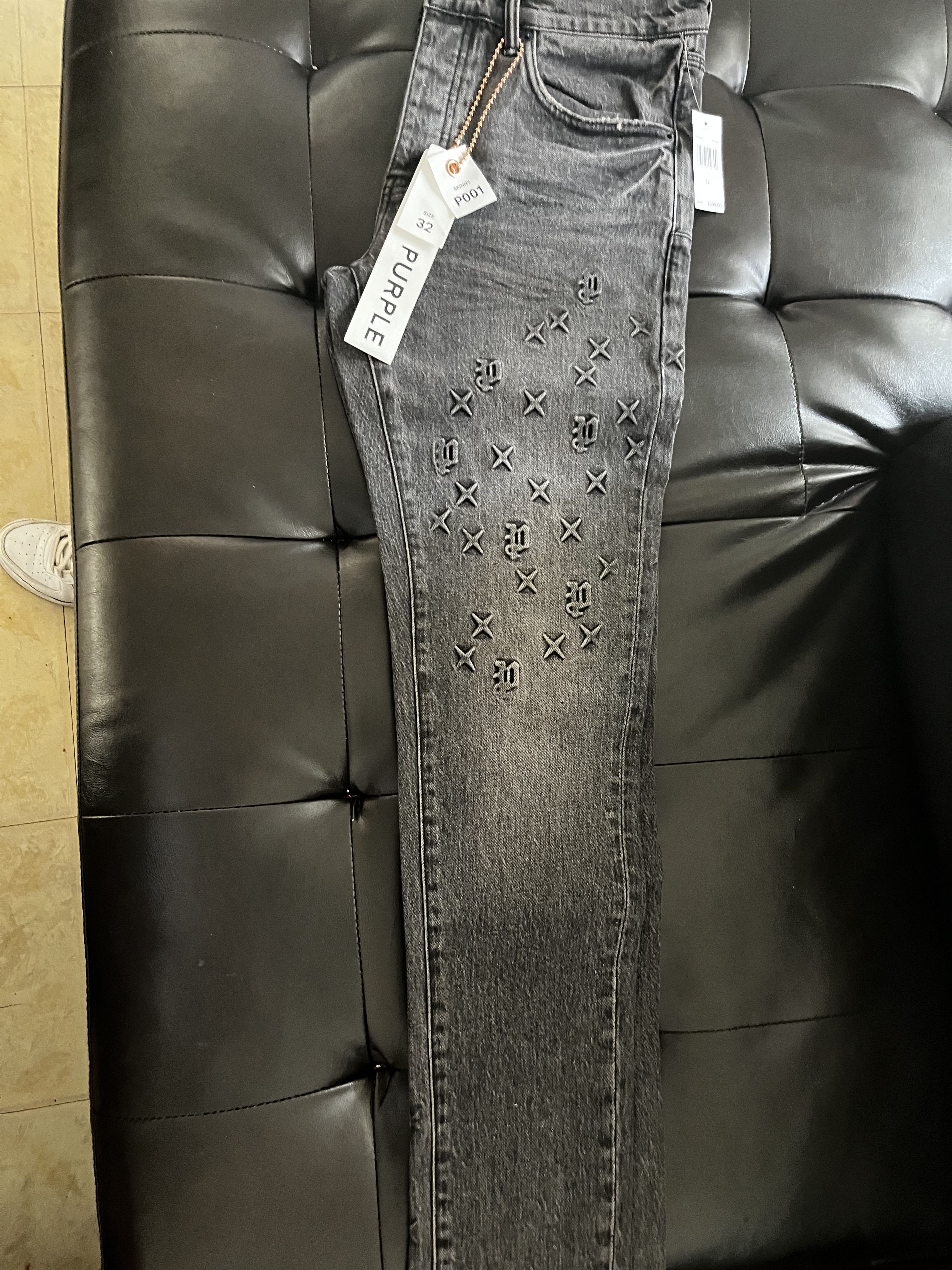 Purple Brand Purple Brand dark monogram jeans size 33 brand new Size US 32 / EU 48 - 8 Thumbnail