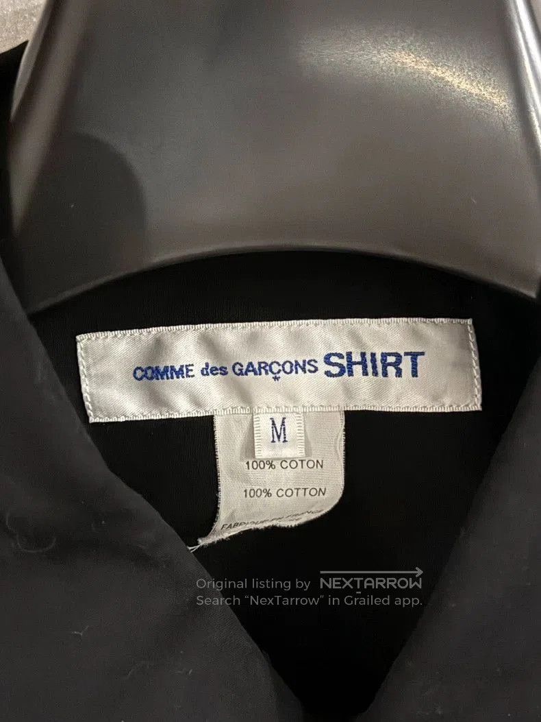 Comme des Garcons Comme Des Garcons Black Structured Shirt. Size US S / EU 44-46 / 1 - 4 Thumbnail