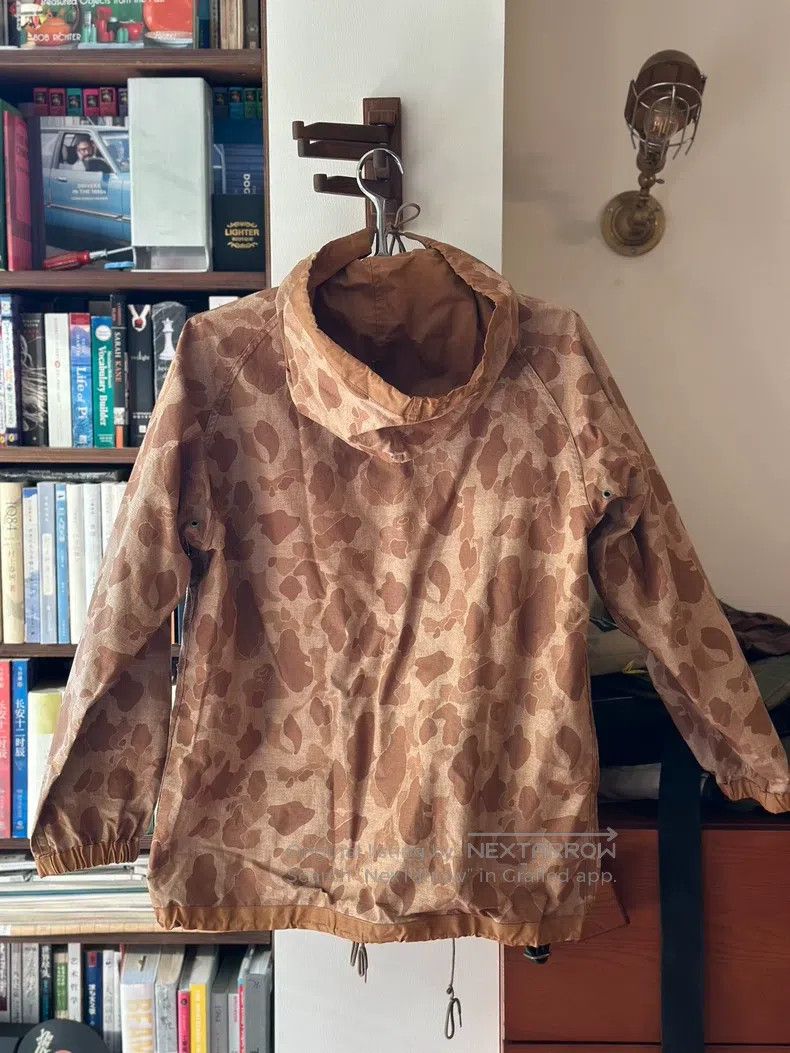 Nigel Cabourn Nigel Cabourn Double face camouflage hooded waterproof jac Size US M / EU 48-50 / 2 - 2 Thumbnail