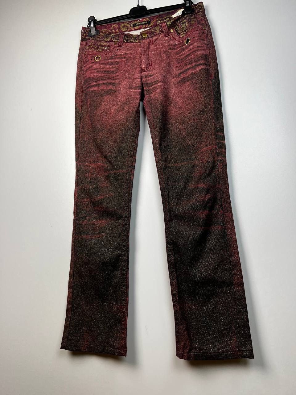 Roberto Cavalli × Vintage Roberto Cavalli rare vintage pants wmns size 27 Size 27" / US 4 / IT 40 - 9 Thumbnail
