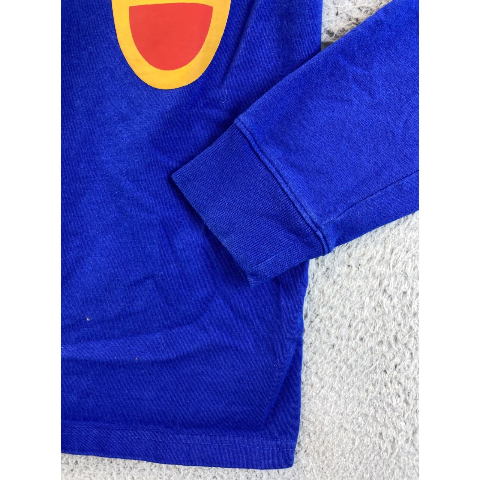 Champion Champion Men T-Shirt S Long Sleeve Blue Spellout Authentic Cotton Shirt 78-55 Size US S / EU 44-46 / 1 - 4 Thumbnail