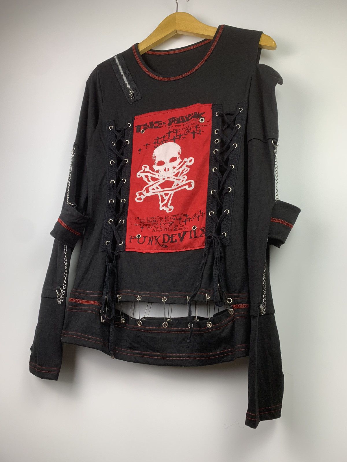 14th Addiction × If Six Was Nine × Japanese Brand Japanese Gothic the pack Punk Devils dark style Size US M / EU 48-50 / 2 - 3 Thumbnail