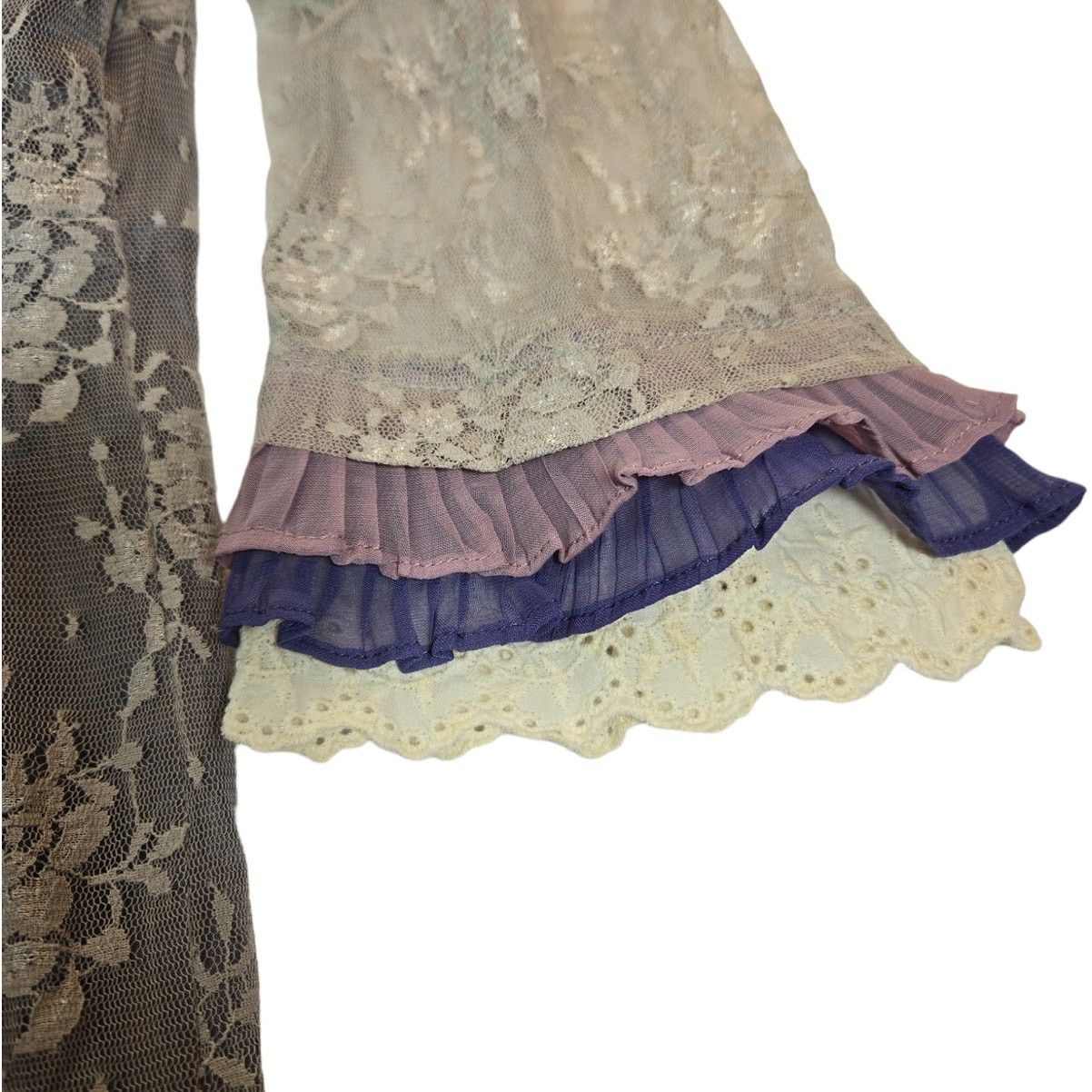 Other Trinity | Lace and Ruffle Baby Doll Dress | Size Medium Size M / US 6-8 / IT 42-44 - 4 Thumbnail