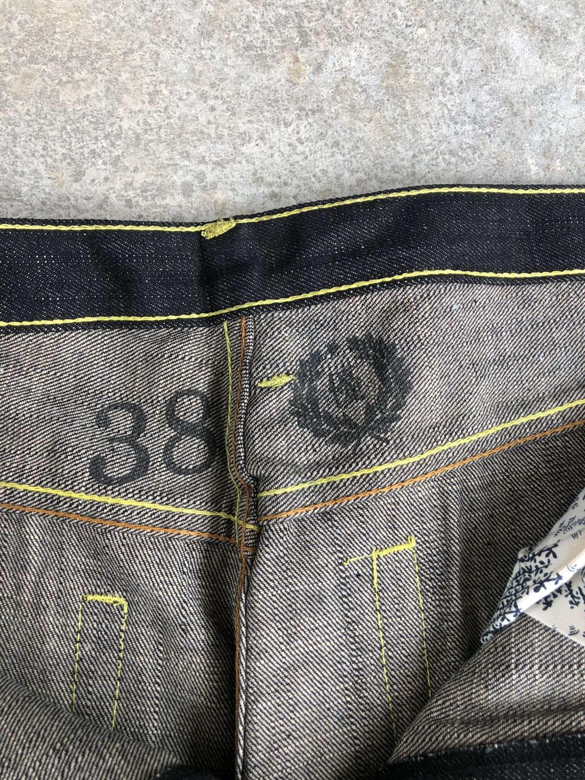 RMC Jeans Red Monkey Company Embroidered Jeans Baggy Jeans Size US 37 - 18 Thumbnail