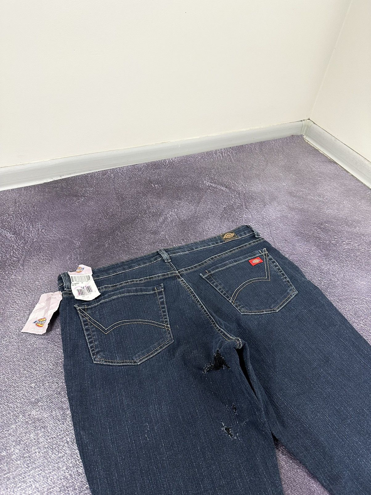 Dickies Vintage Dickies Flared Baggy USA Denim Opium Y2K Work Jeans Size 36" / US 14 / IT 50 - 6 Thumbnail