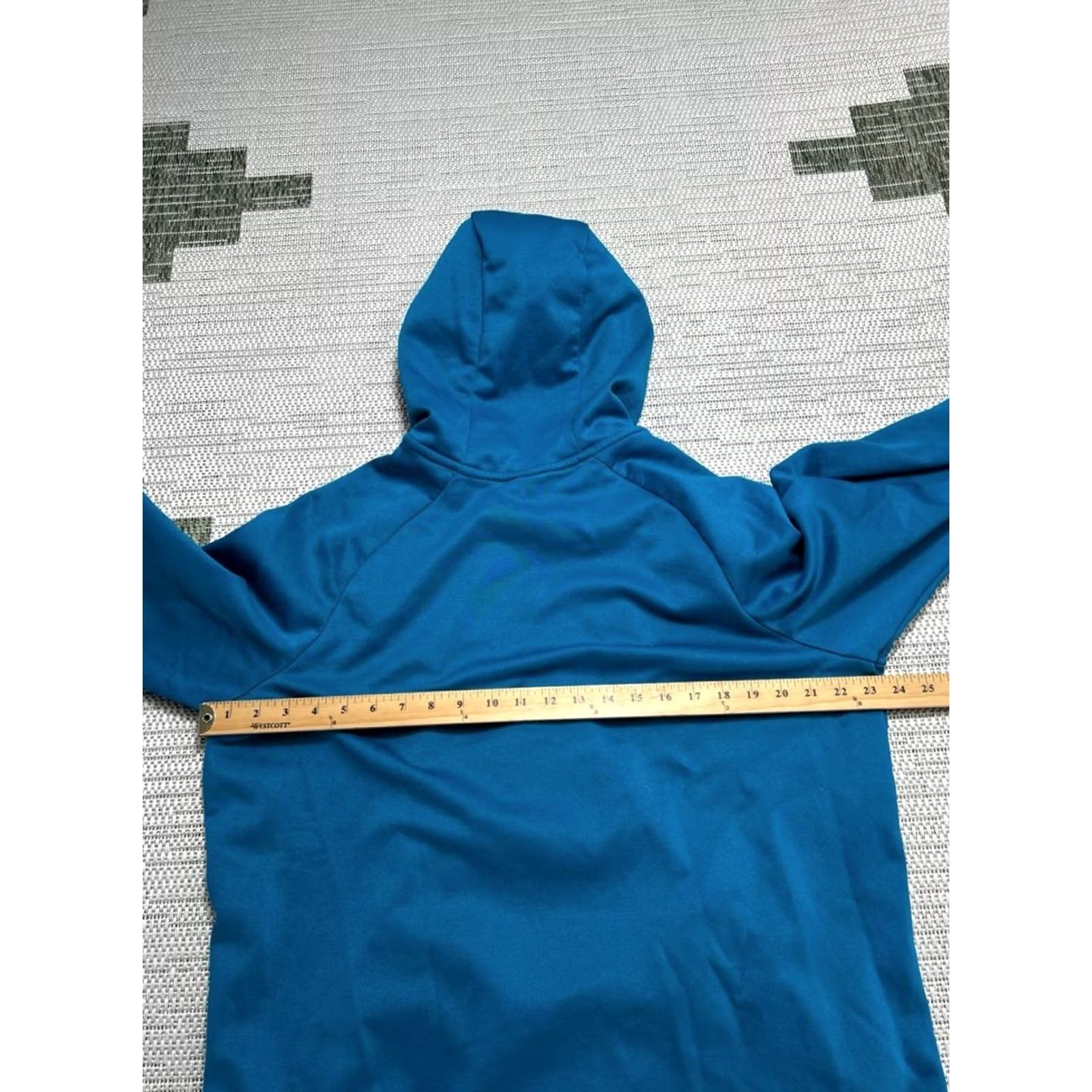 Nike Nike Hoodie Mens XL Blue Fleece Dri Fit Raglan Sleeve Pullover Training Running Gear Size US XL / EU 56 / 4 - 6 Thumbnail