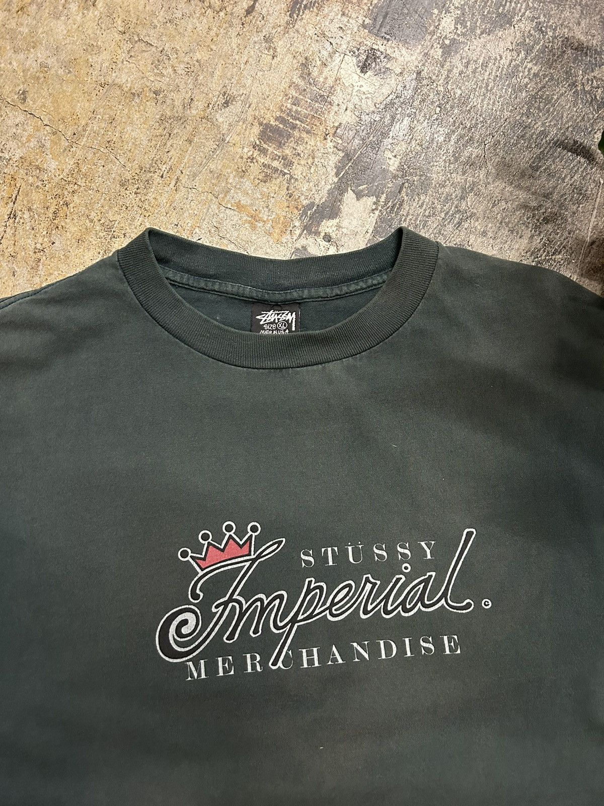 Stussy 80’s Stussy Imperial Merchandise T-shirt Size US XL / EU 56 / 4 - 4 Thumbnail