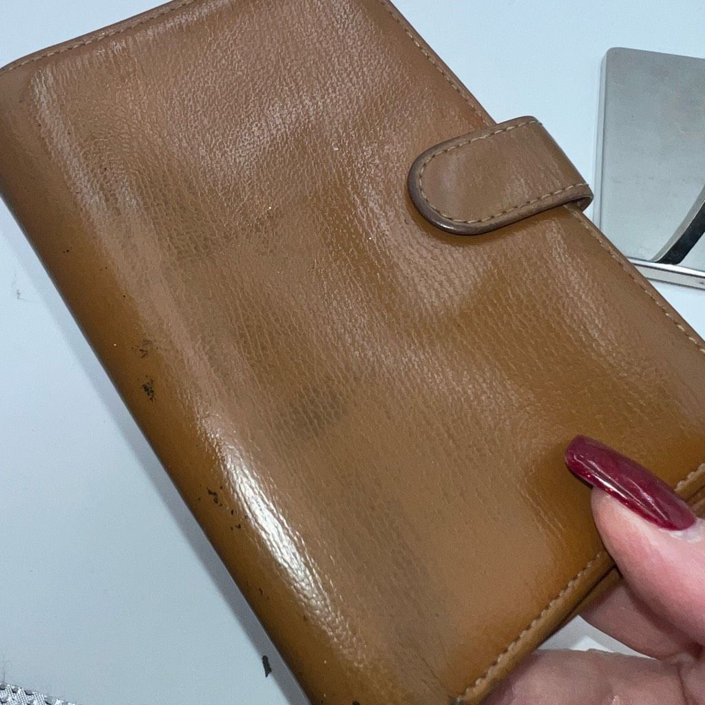 Loewe Loewe Velazquez Leather Folded Wallet Double-sided Brown Tan Size ONE SIZE - 6 Thumbnail