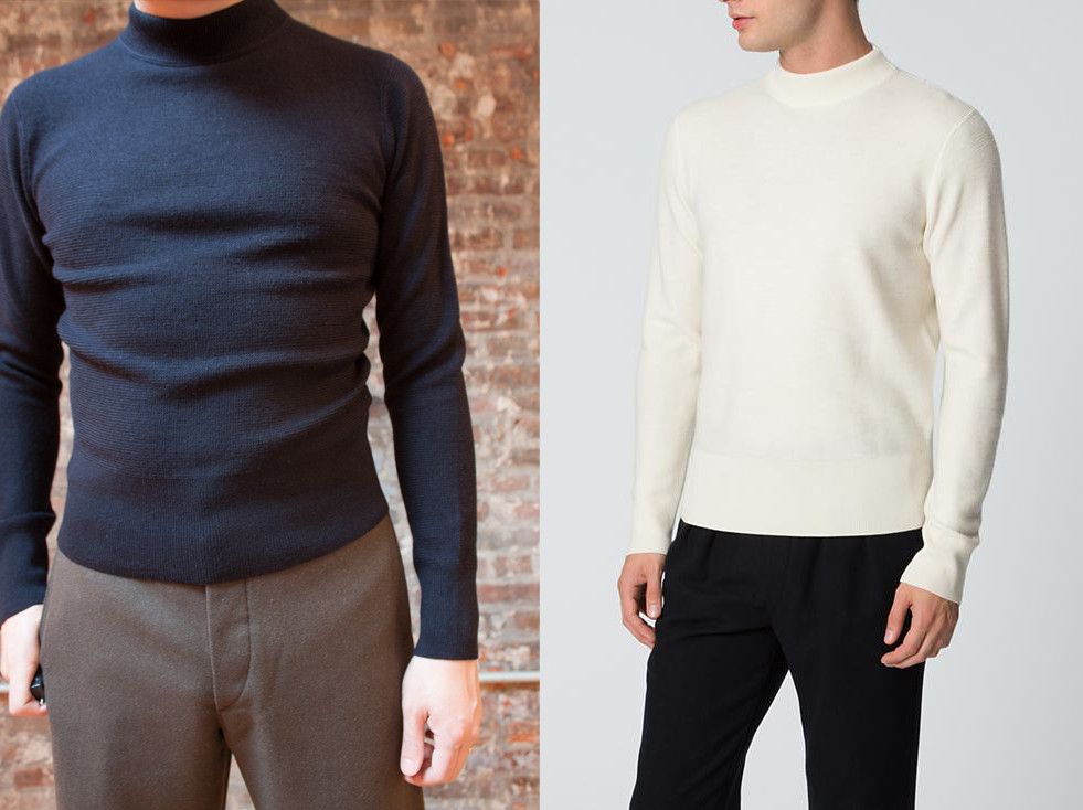 Lemaire × Uniqlo Uniqlo Lemaire - Merino Blended Mock Neck Size US M / EU 48-50 / 2 - 4 Thumbnail