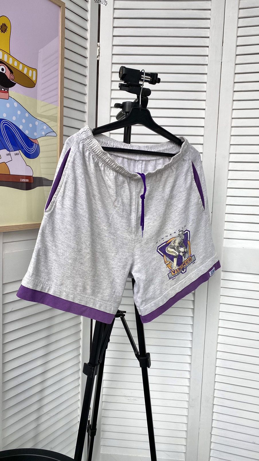 Salem Sportswear × Vintage Vintage Salem Sportswear Minnesota Vikings Football USA Size US 34 / EU 50 - 6 Thumbnail
