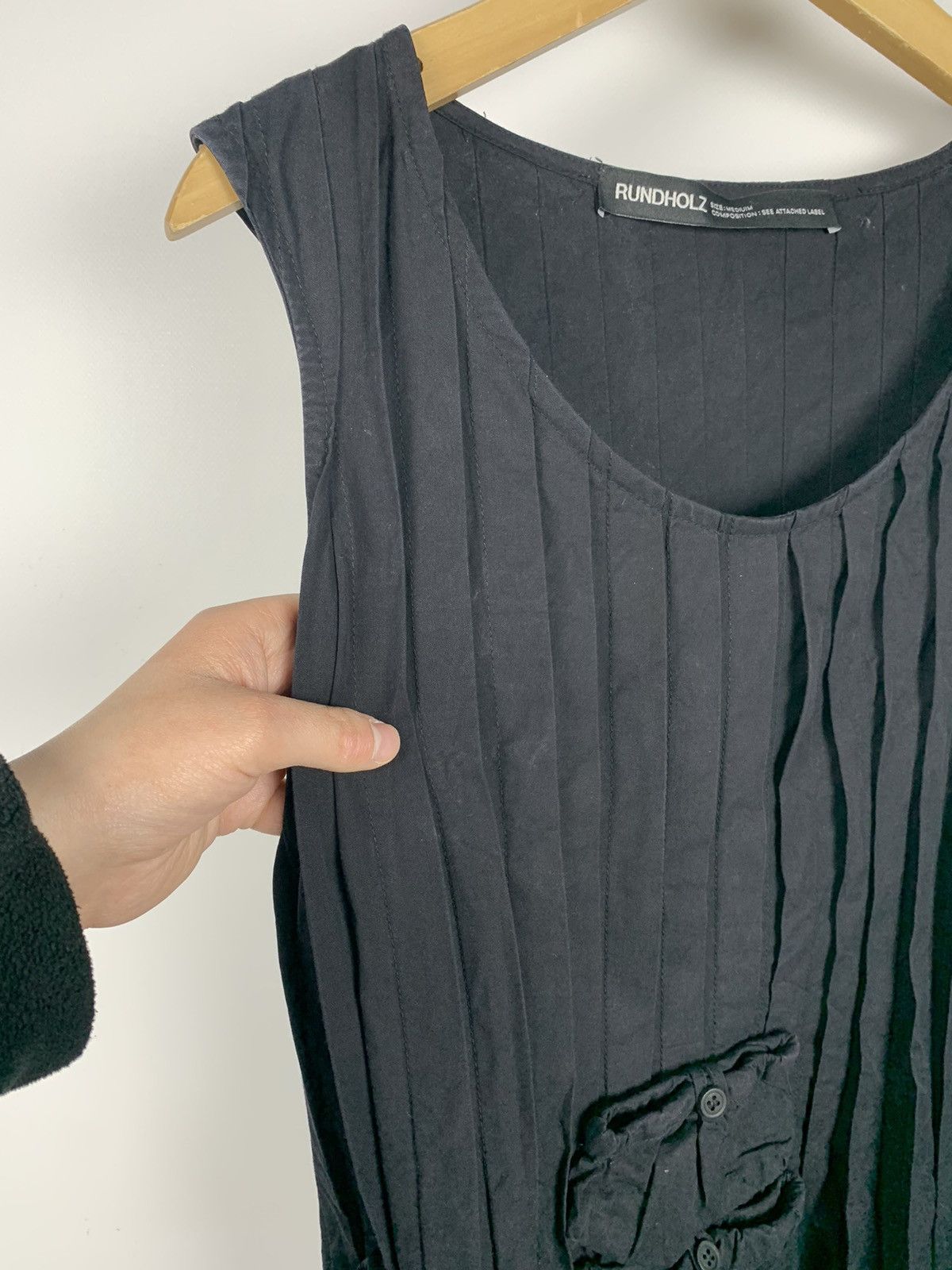Rundholz Rundholz Avant-Garde Pleated Cargo Multipocket Dress Black Size M / US 6-8 / IT 42-44 - 19 Thumbnail