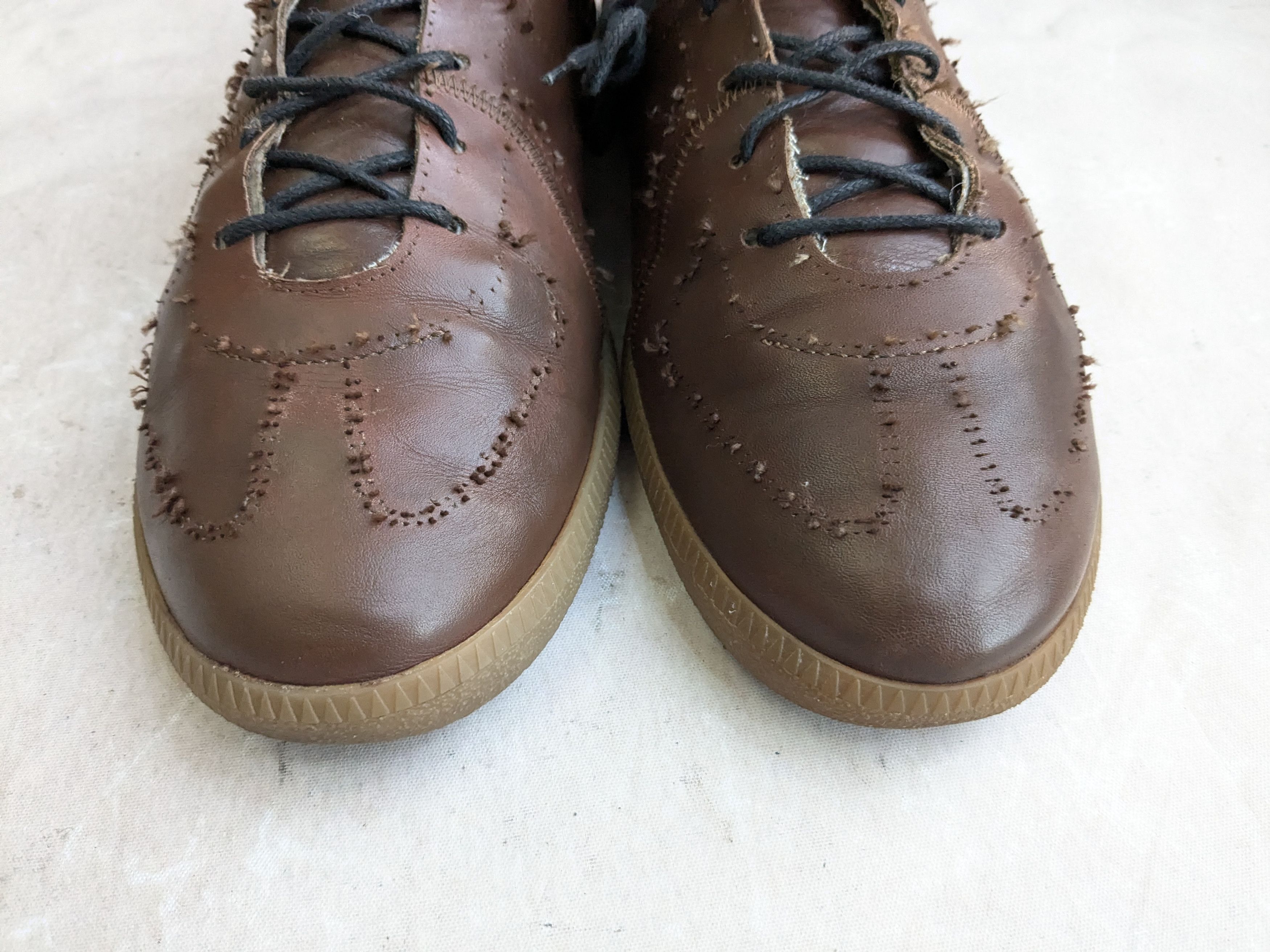 Maison Margiela Maison Margiela Replica GAT Brown Seamless 10 43 Size US 10 / EU 43 - 2 Thumbnail