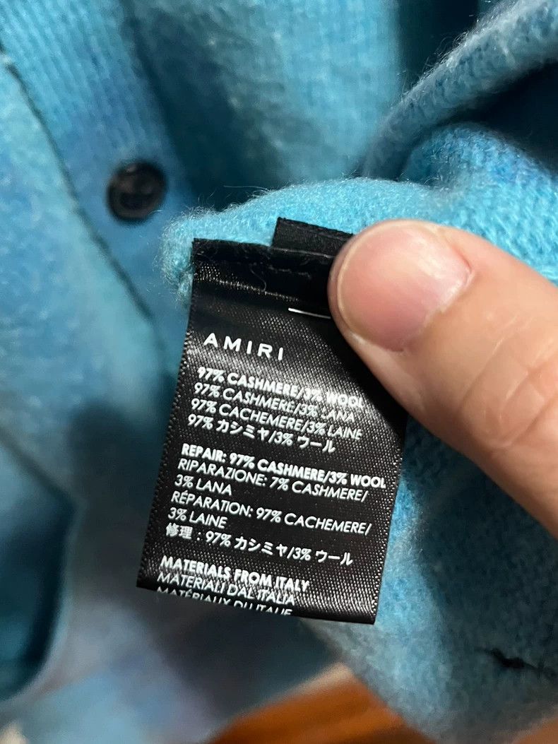 Amiri Amiri Embroidered gradient cardigan sweater 2501-Nextarrow Size US L / EU 52-54 / 3 - 4 Thumbnail