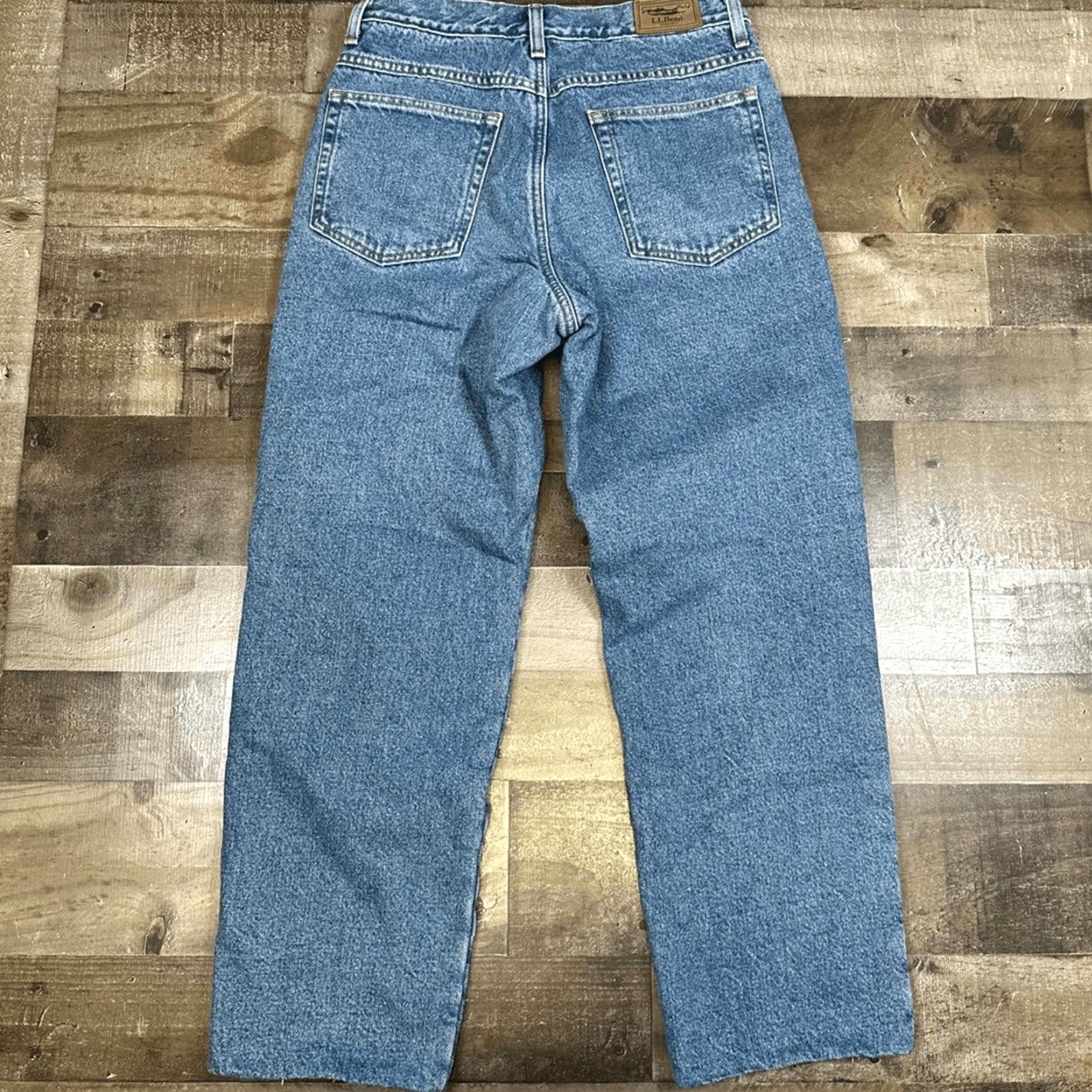 Vintage VINTAGE L.L. BEAN Jeans Men 32x30 Classic Fit Light Wash Blue Straight Regular Mens Size US 32 / EU 48 - 4 Thumbnail