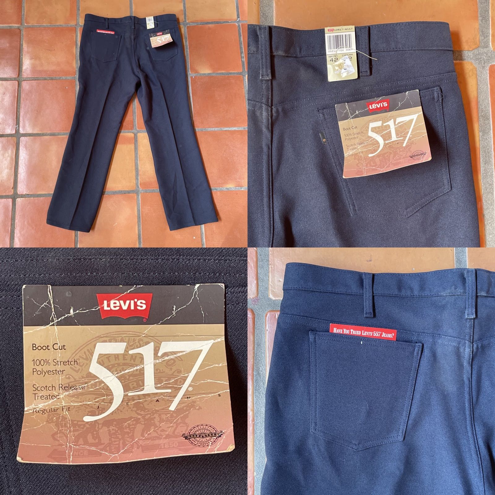 Levi's VINTAGE Levi’s 517 Boot Cut Pants Shirt? Size US 42 / EU 58 - 9 Thumbnail