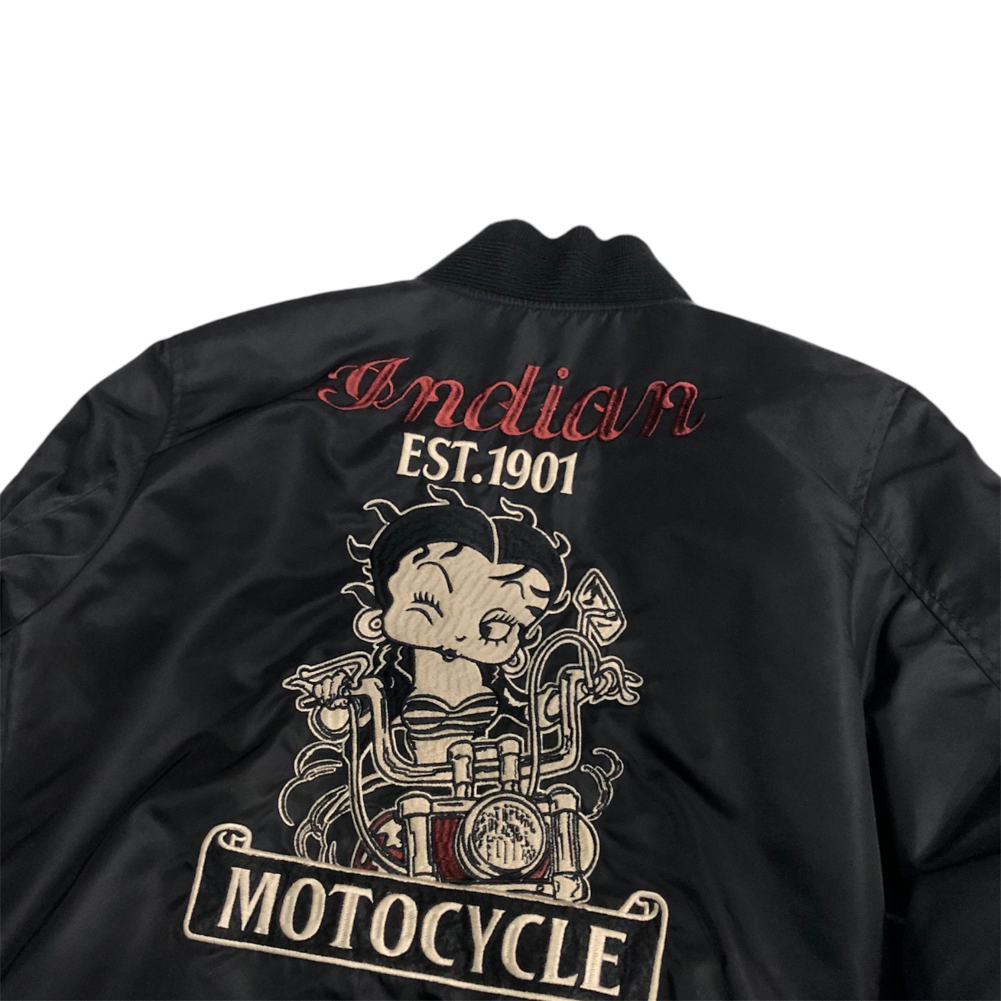 Cartoon Network × Indian Motorcycle × Japanese Brand Indian motocycle x betty boop bombers jacket Size US S / EU 44-46 / 1 - 5 Thumbnail