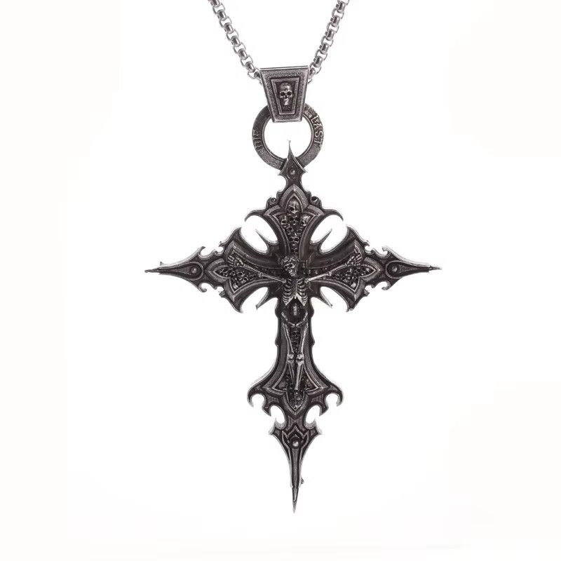 Jewelry × Vintage Vintage Dante Cross Religious Pendant Size ONE SIZE - 3 Thumbnail