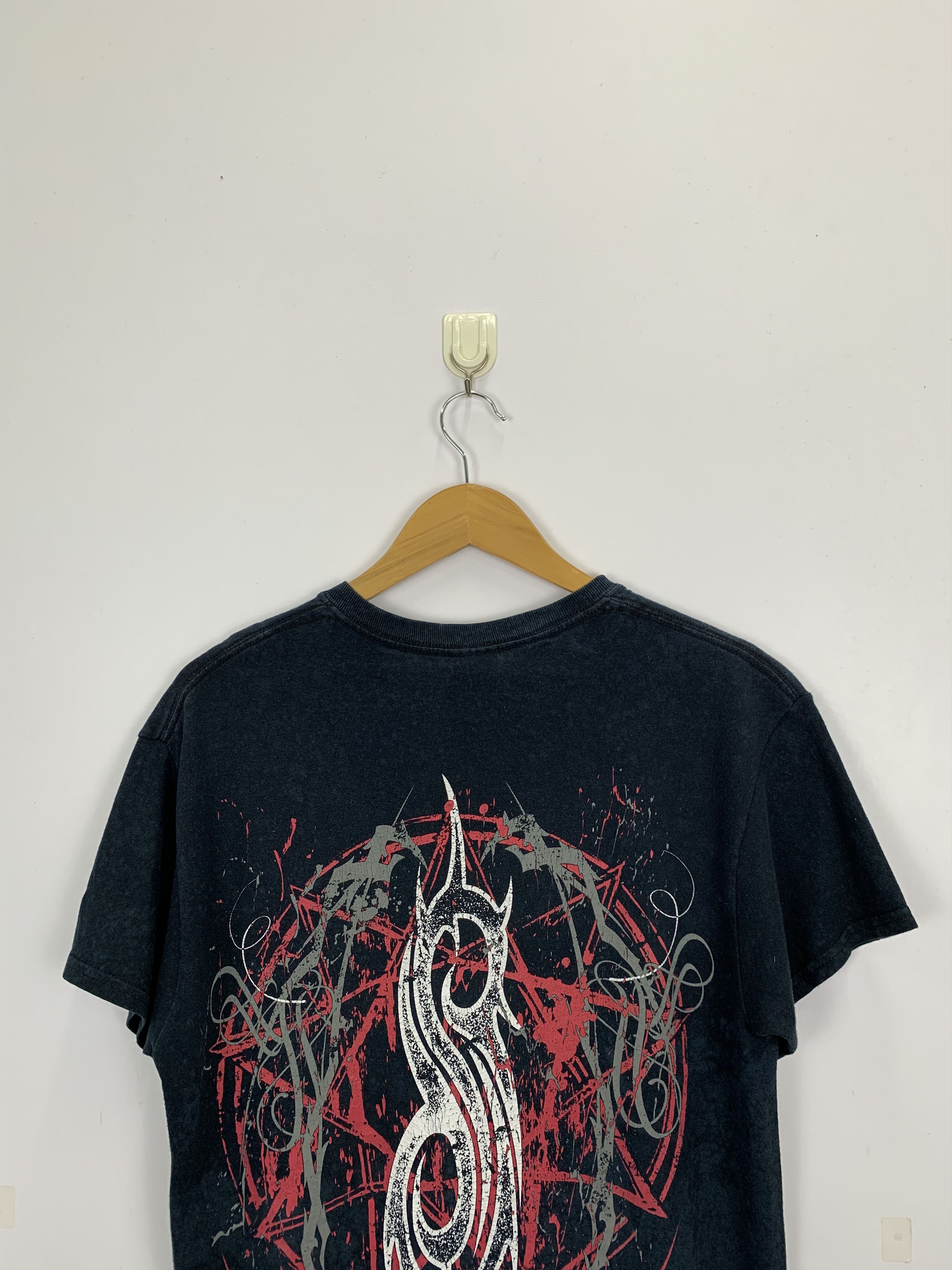 Band Tees × Slipknot × Vintage Vintage Y2k Slipknot Band Tee TA0193 Size US M / EU 48-50 / 2 - 4 Thumbnail