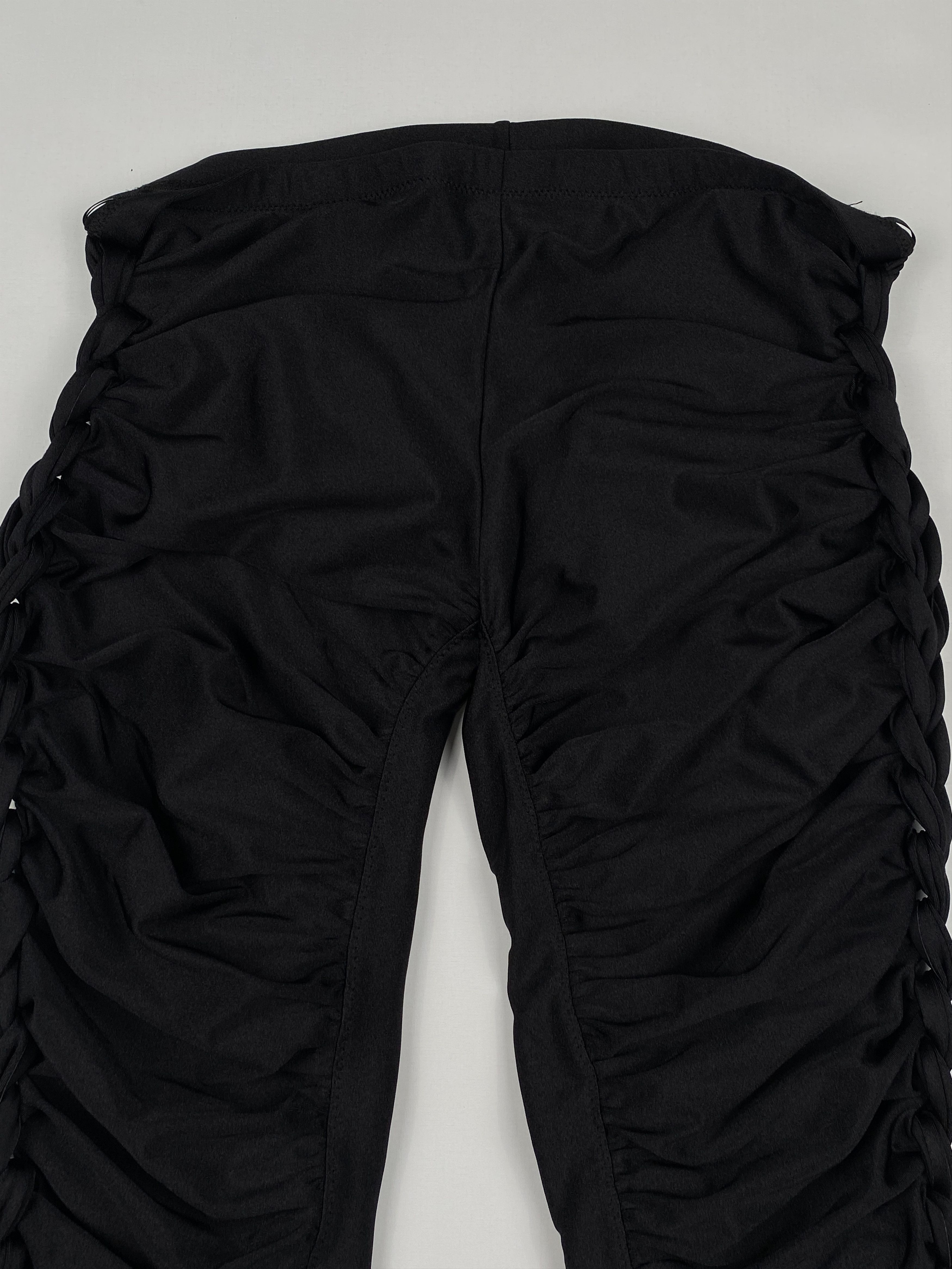 Jean Paul Gaultier Maille Femme Ruched Pants Size 27" / US 4 / IT 40 - 3 Thumbnail