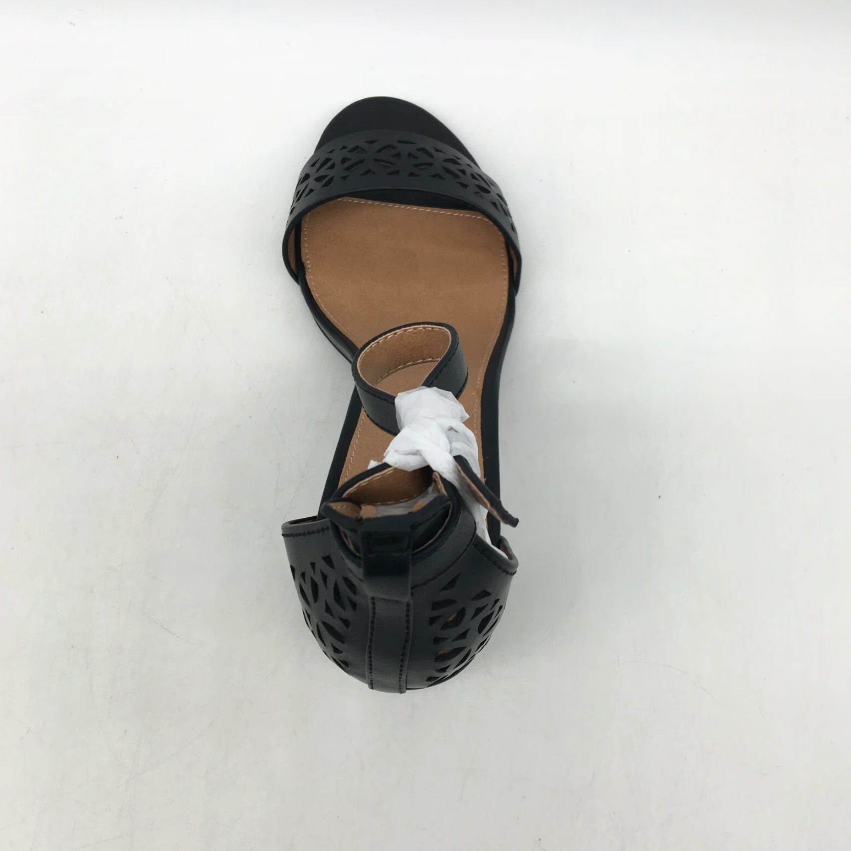 Sperry Report Womens Shoes Block Heel Strappy Open Toe Black Size 10 Adult Womens Shoes Size US 10 / IT 40 - 4 Thumbnail