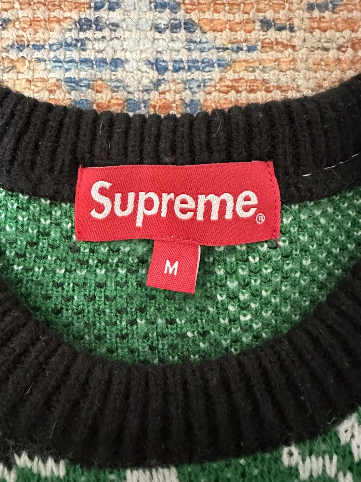 Supreme Supreme Street Signs Sweater Size US M / EU 48-50 / 2 - 2 Thumbnail