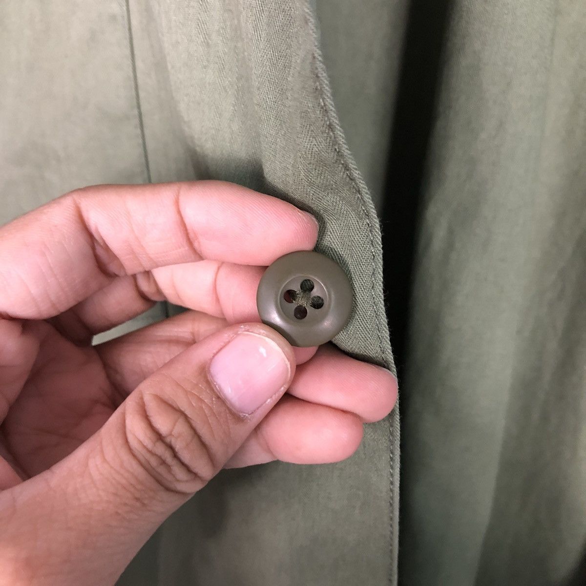 Alpha Industries 📌Vintage Work Shirt Jacket Alpha Industries Military Size US L / EU 52-54 / 3 - 17 Thumbnail
