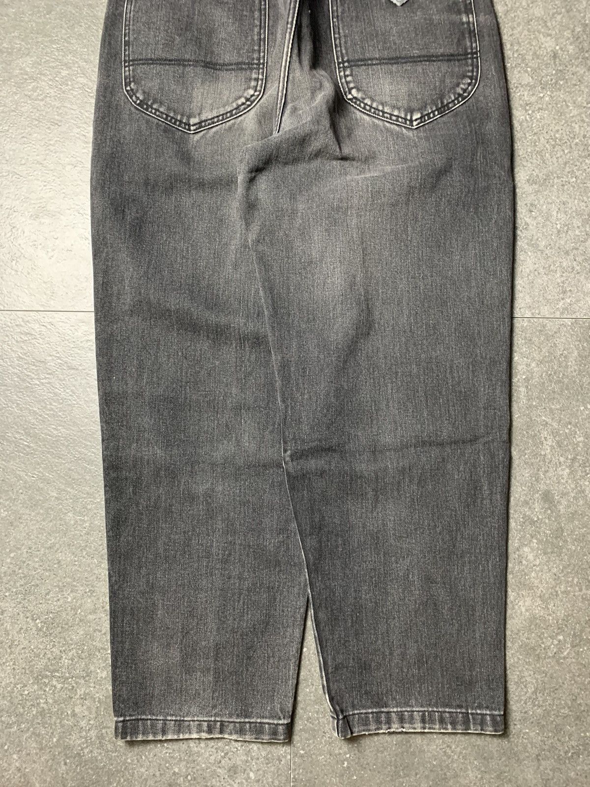Marithe + Francois Girbaud Marithe Francois Girbaud Black Washed Baggy Denim Size US 30 / EU 46 - 12 Thumbnail