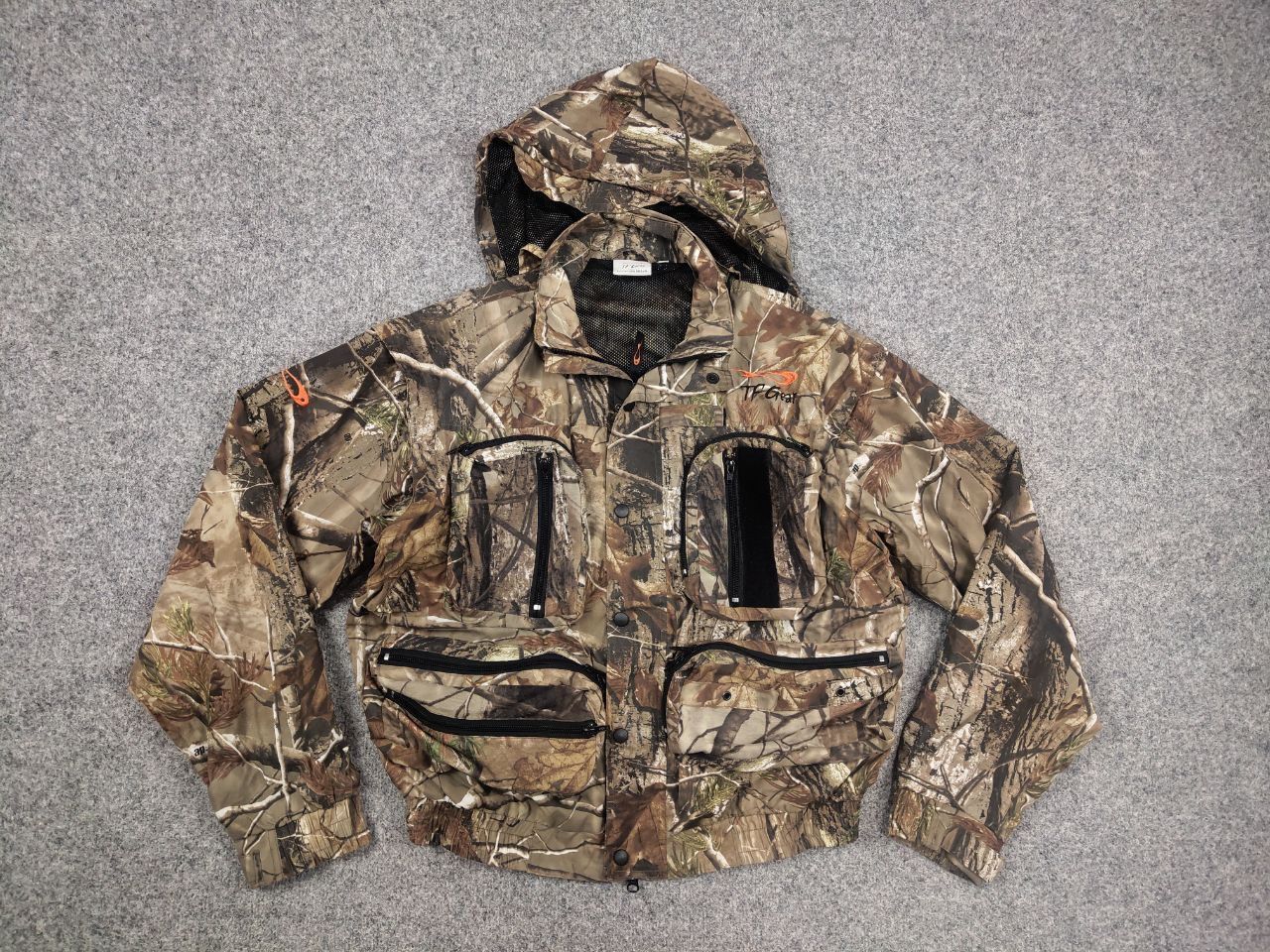 Realtree Vintage Realtree Cargo Pocket Zip Military Y2k Style Jacket Size US M / EU 48-50 / 2 - 9 Thumbnail