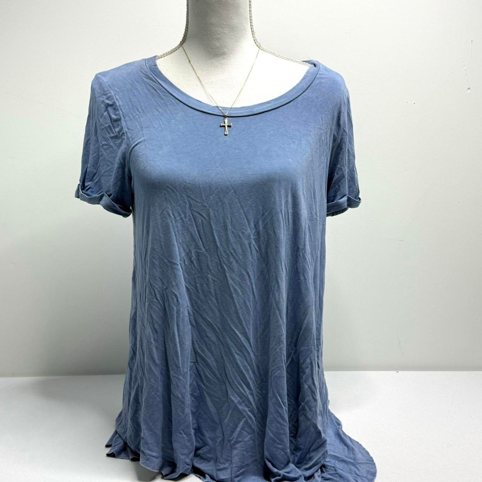 & Other Stories Altard State Oversized Size Small Top Blue Made With Cotton Size S / US 4 / IT 40 - 1 Thumbnail