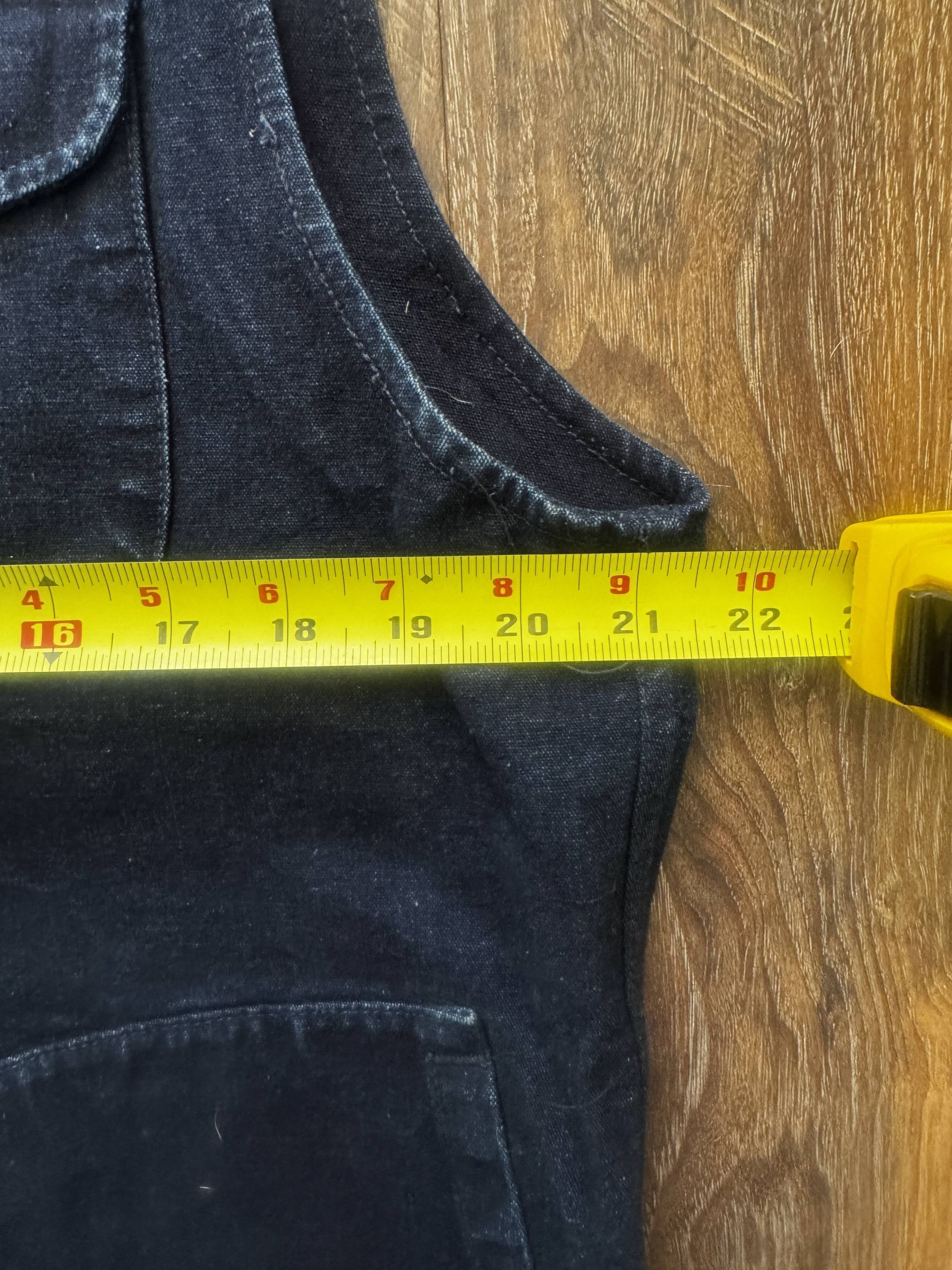 Rogue Territory Rouge Territory/RGT Supply Vest Japanese Indigo Canvas XL/LG Size US XL / EU 56 / 4 - 6 Thumbnail