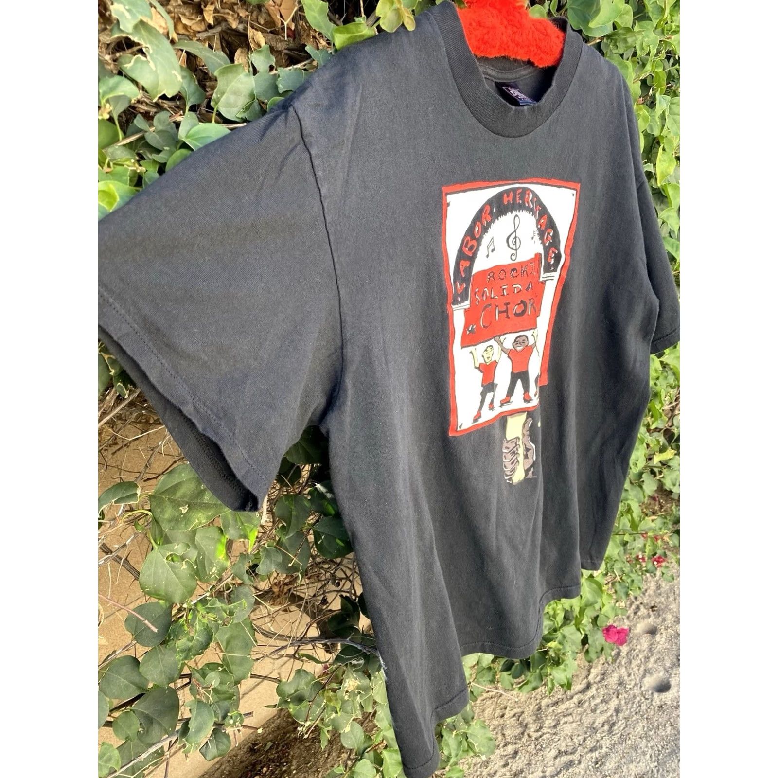 Vintage VINTAGE Classic Platinum Labor Heritage Tee Graphic Shirt Black XL Men Union Music Soli... Size US XL / EU 56 / 4 - 5 Thumbnail